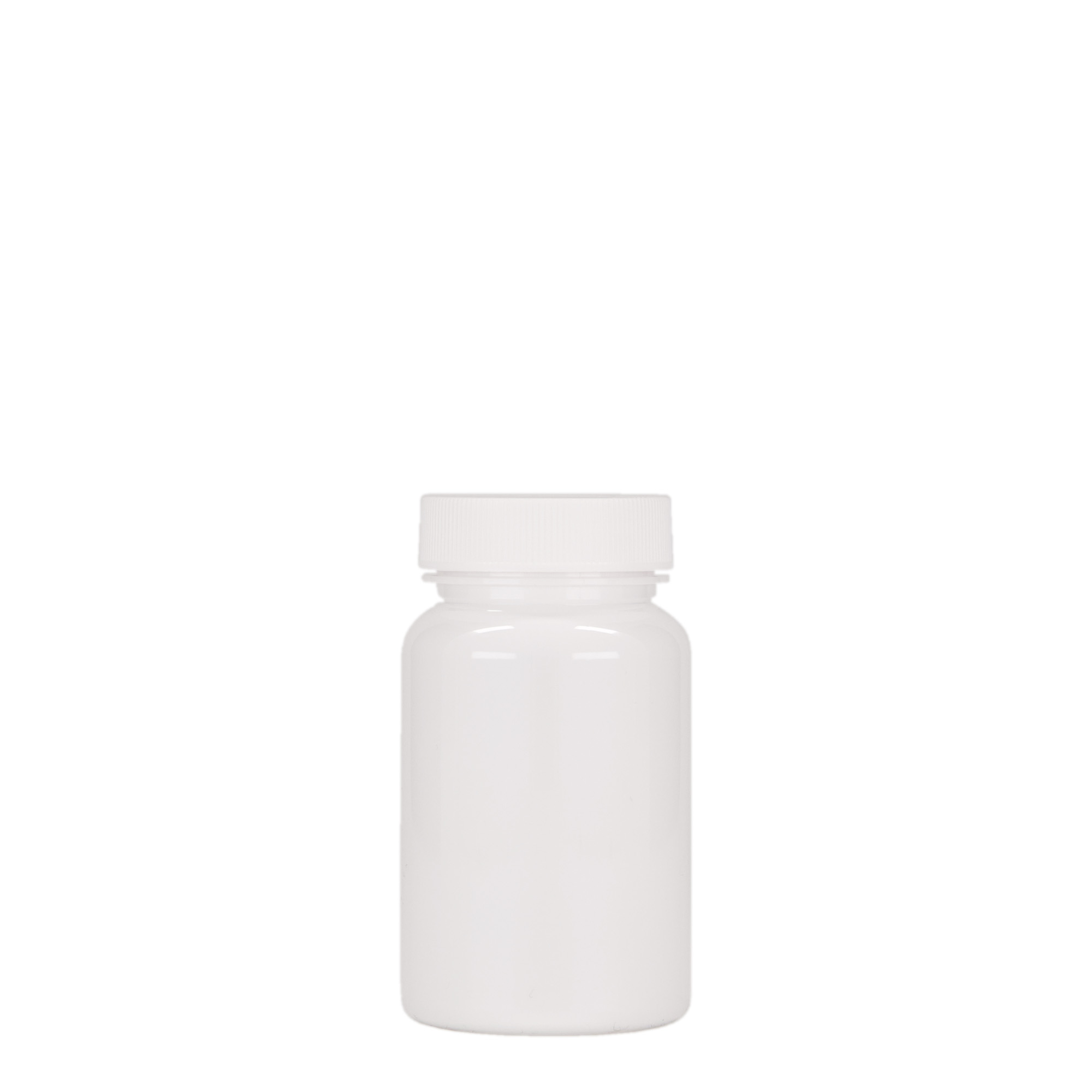 75 ml PET Packer, plast, biela farba, hrdlo: GPI 38/400