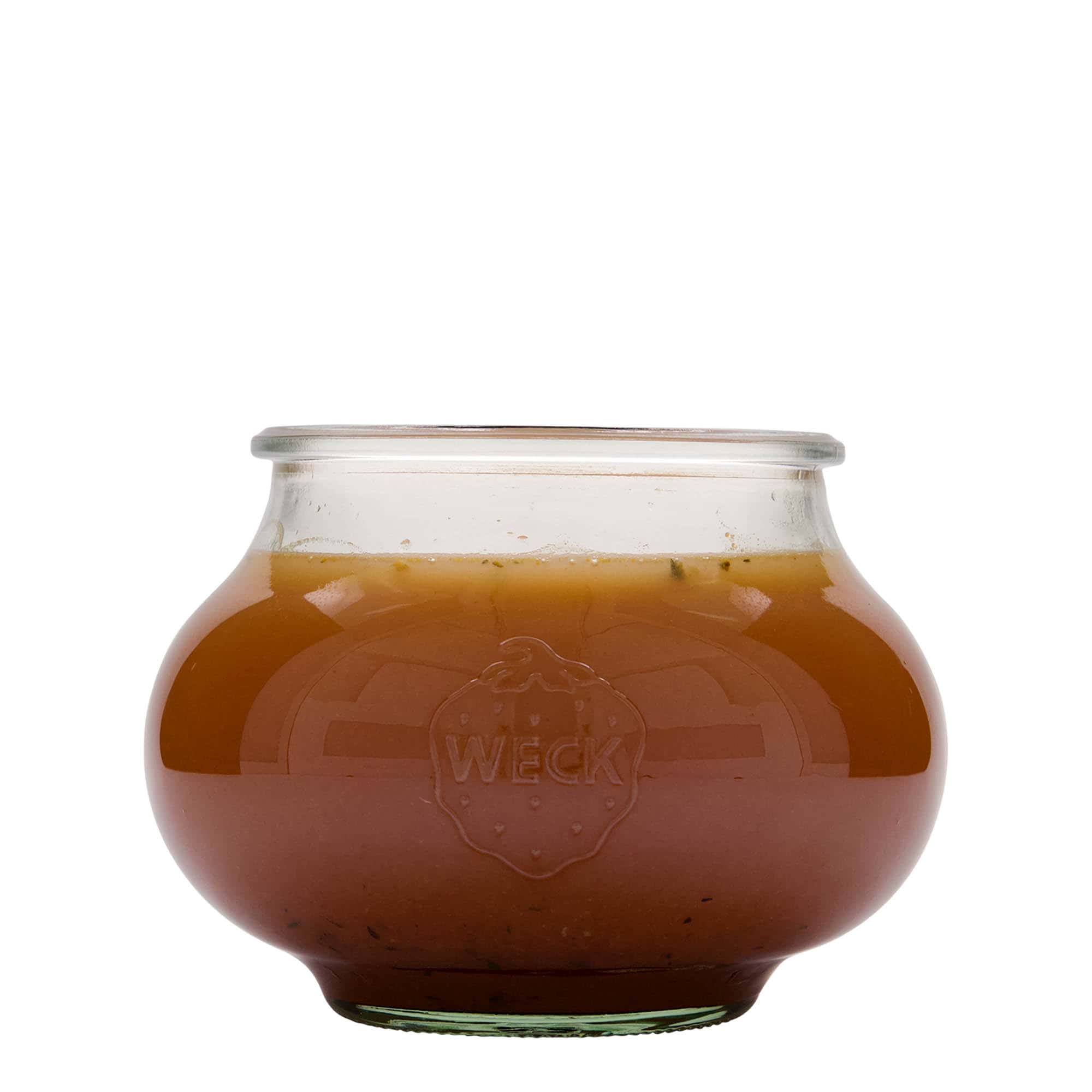 1.062 ml WECK ozdobný pohár, hrdlo: okrúhly okraj