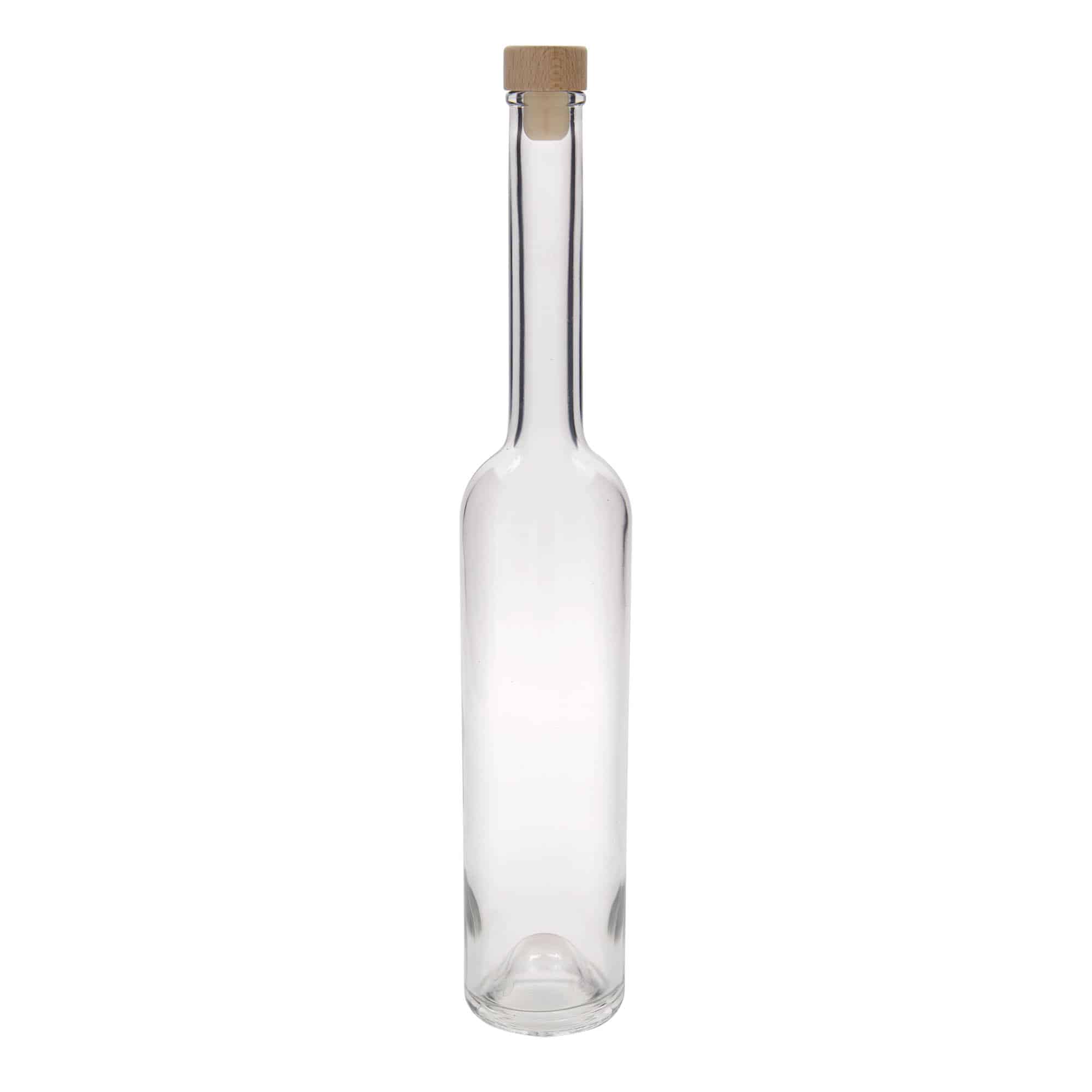 500 ml sklená fľaša „Platina“, hrdlo: korok