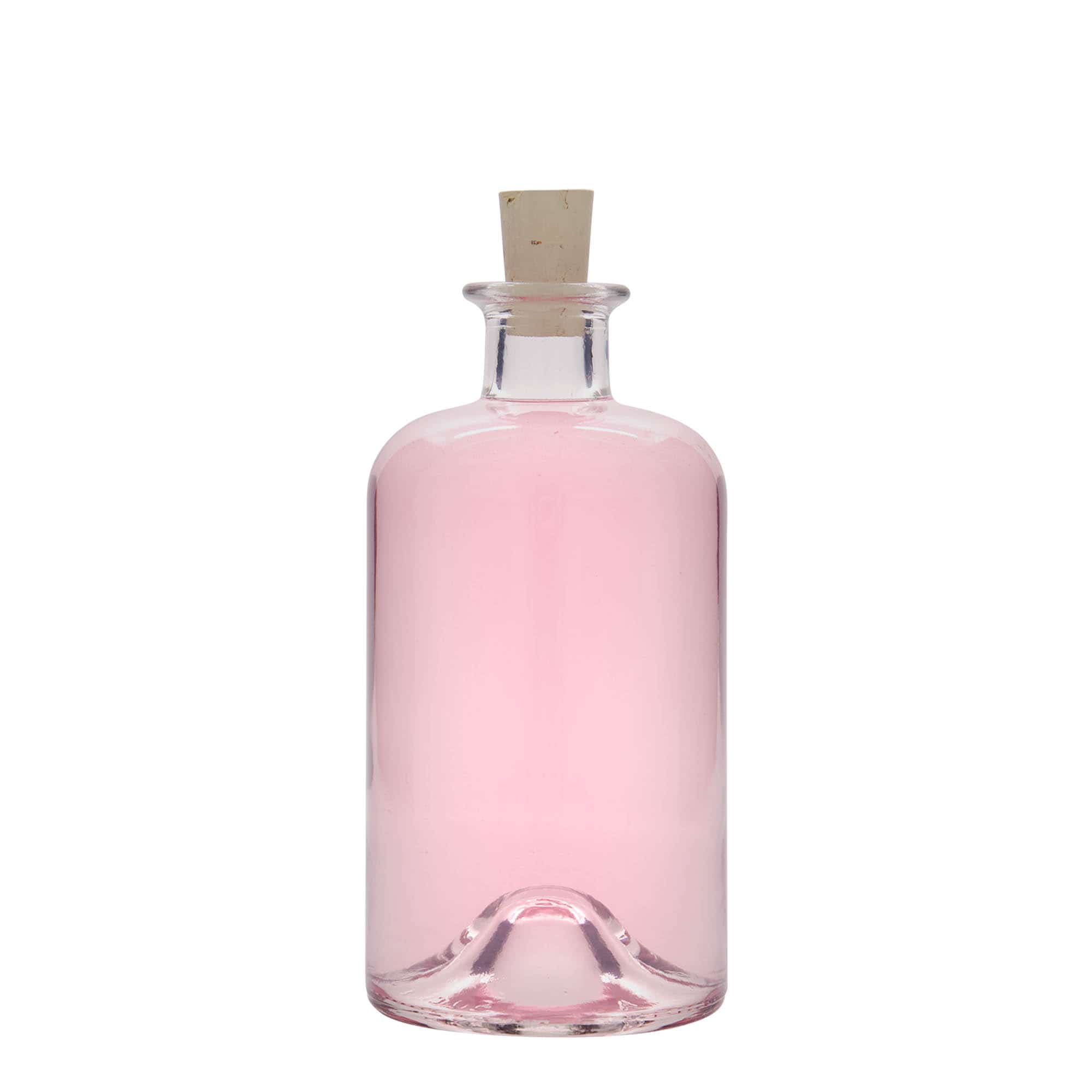 500 ml sklená fľaša lekárnická „Doktor“, hrdlo: korok