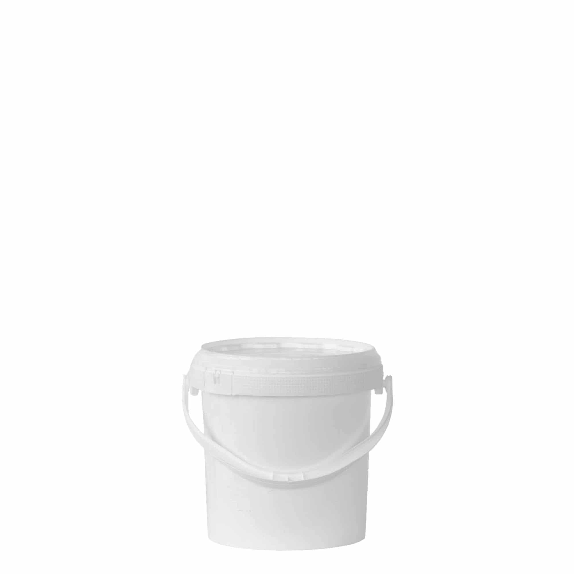 1,8 l vedierko, PP plast, biela farba