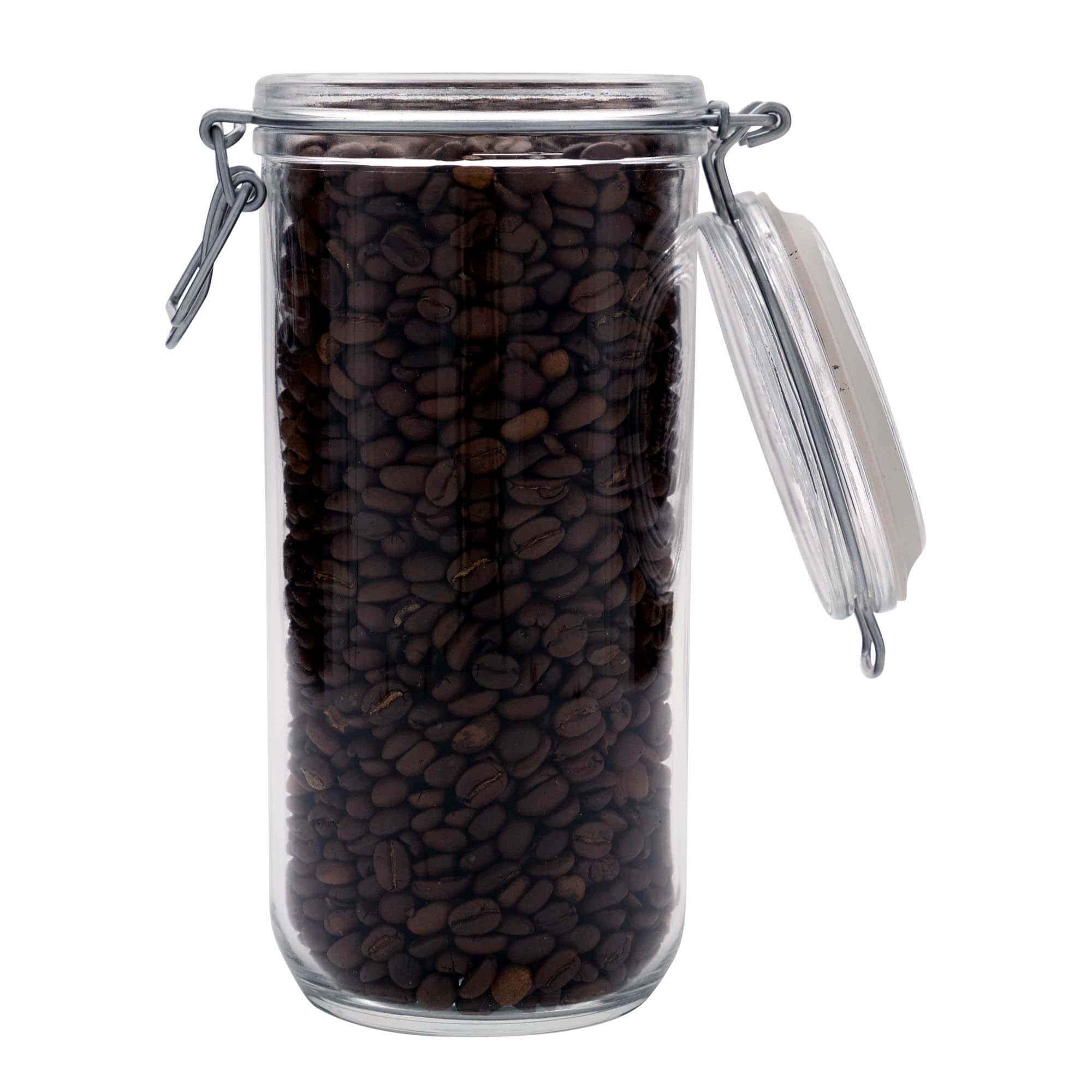 1 000 ml drôtené uzáverové sklo 'Fido', hrdlo: drôtený uzáver 1 000 ml drôtené uzáverové sklo 'Fido', hrdlo: drôtený uzáver