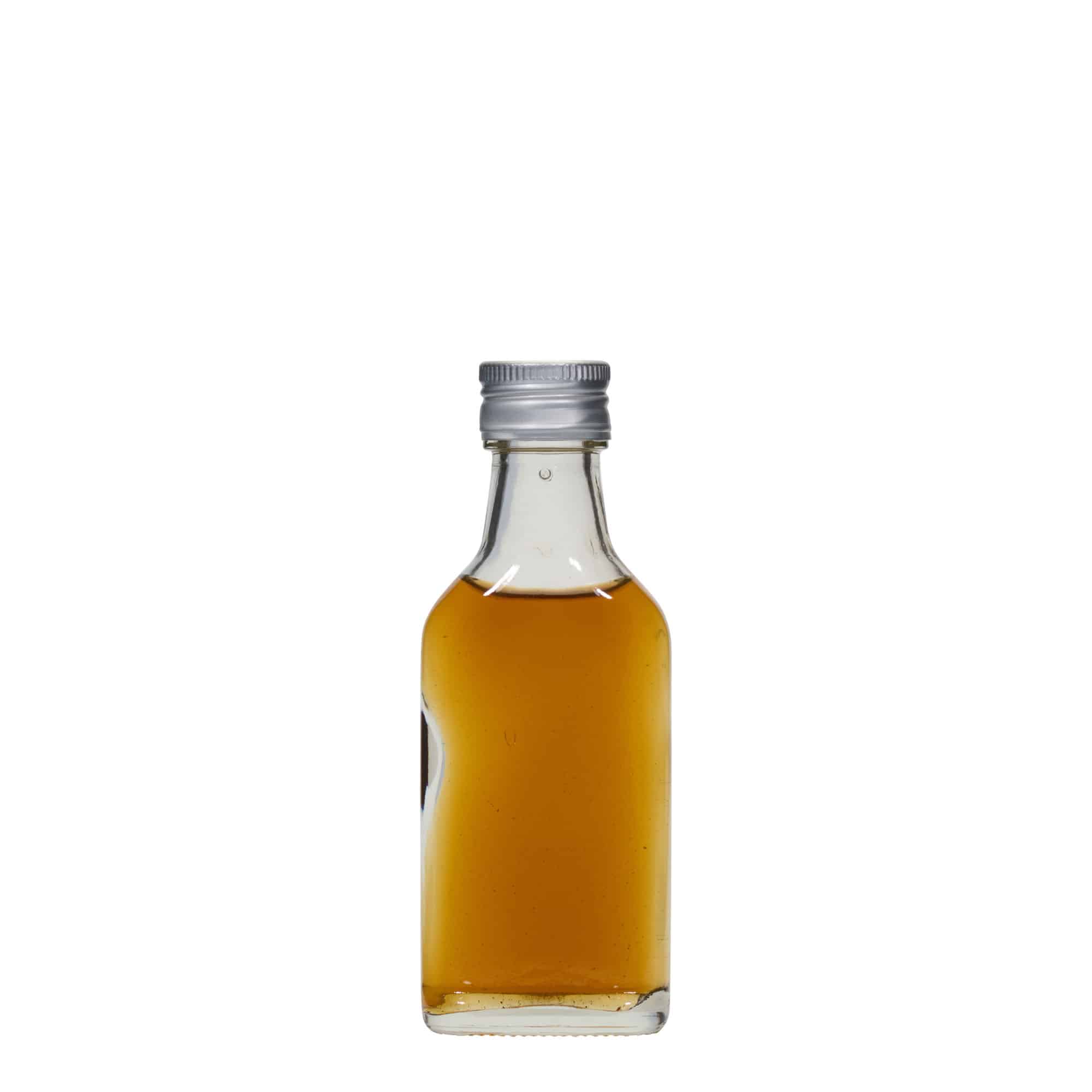 40 ml vrecková fľaša, obdĺžniková, hrdlo: PP 22