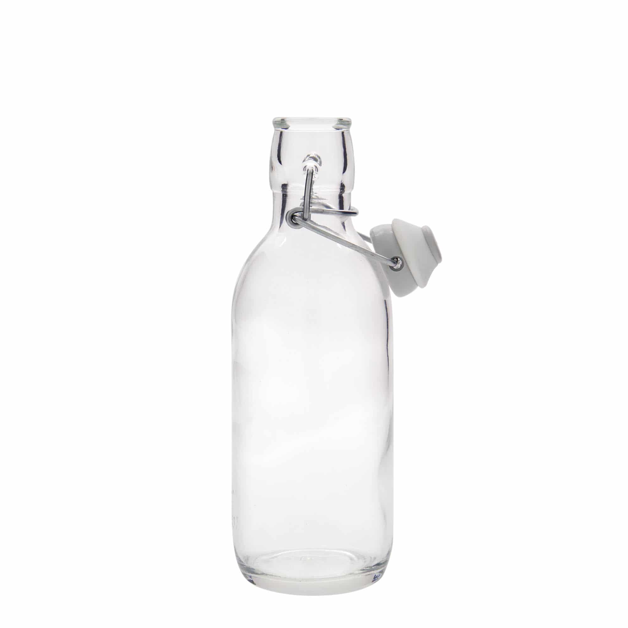 500 ml sklená fľaša „Emilia“, hrdlo: strmeňový uzáver 500 ml sklená fľaša „Emilia“, hrdlo: strmeňový uzáver