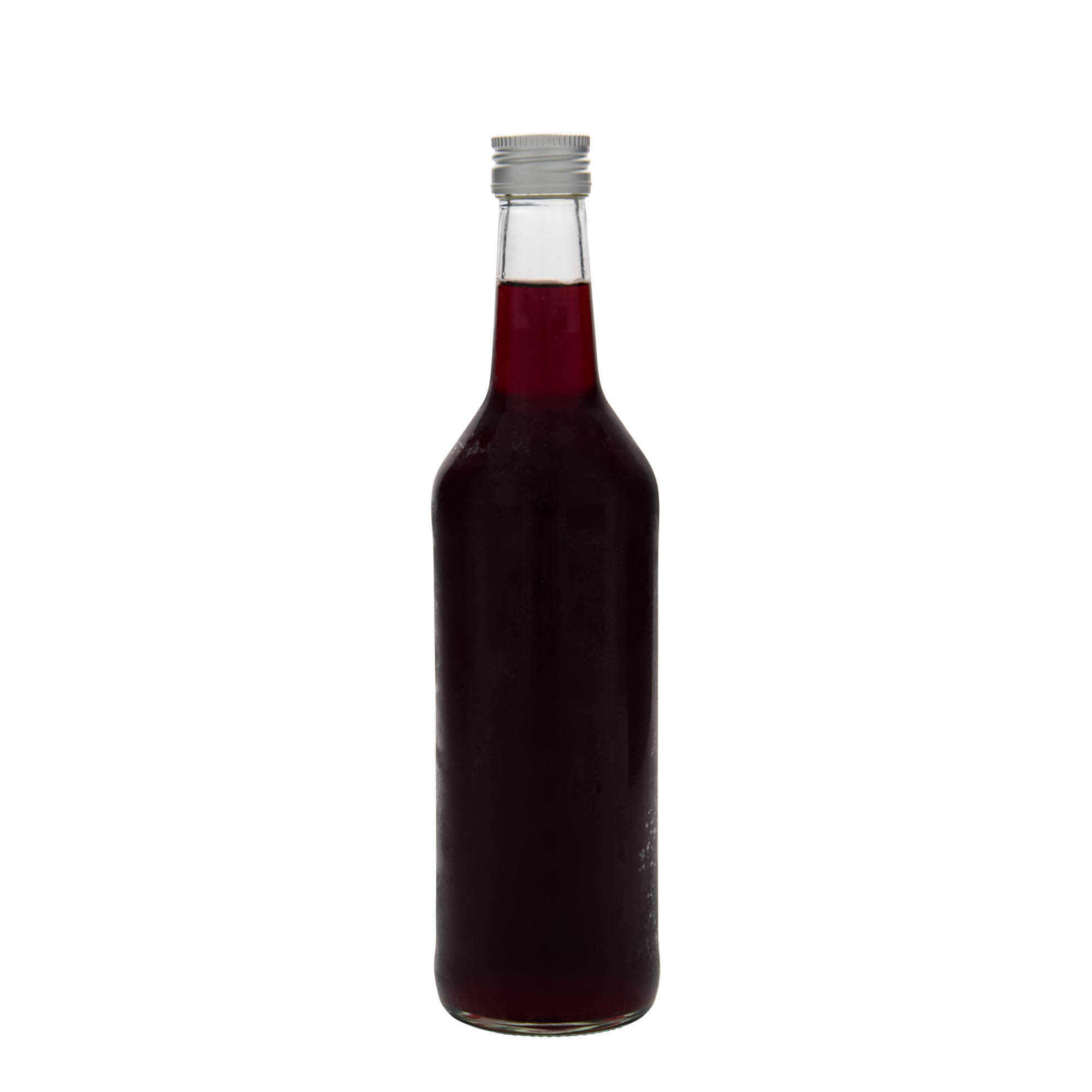 500 ml sklenená fľaša s rovnakým hrdlom, hrdlo: PP 28