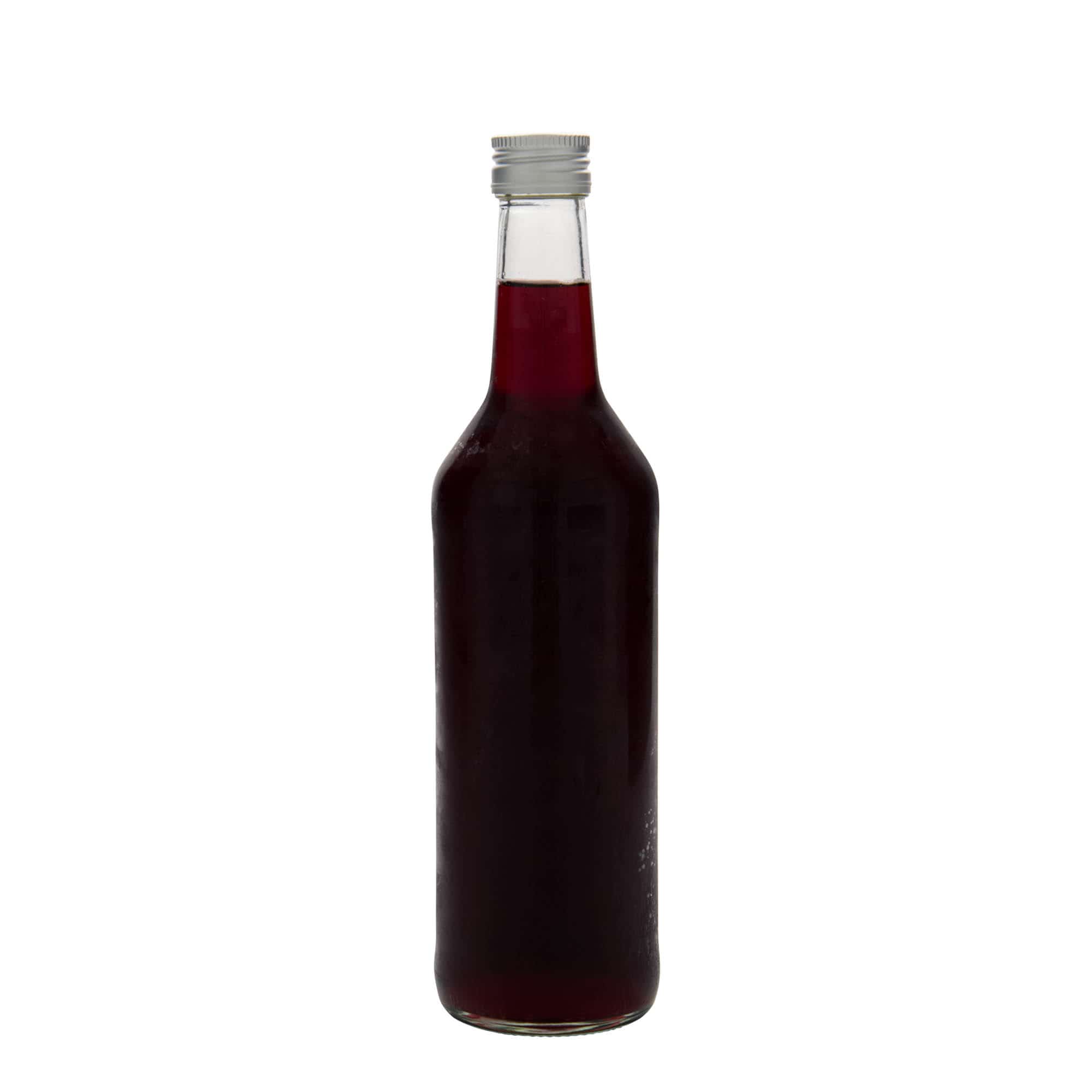 500 ml sklenená fľaša s rovnakým hrdlom, hrdlo: PP 28