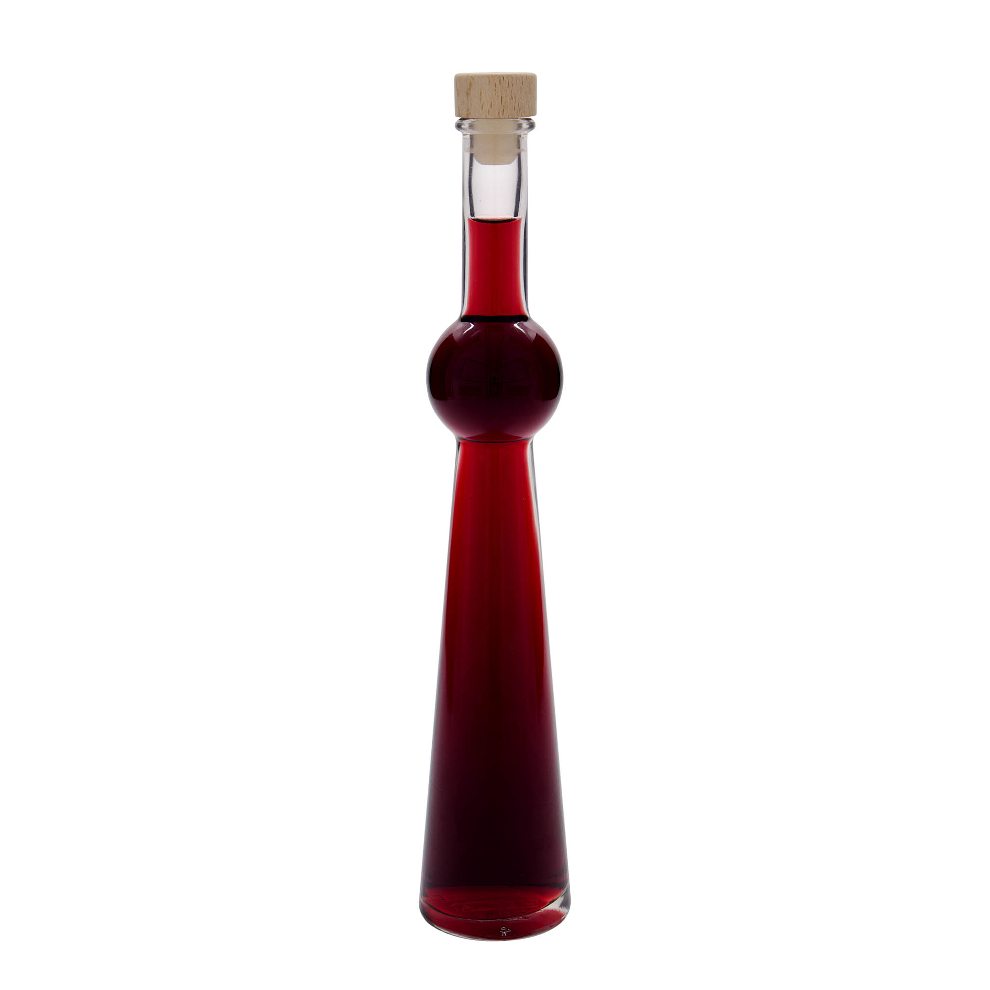 200 ml sklenená fľaša 'Supernova', hrdlo: korok 200 ml sklenená fľaša 'Supernova', hrdlo: korok
