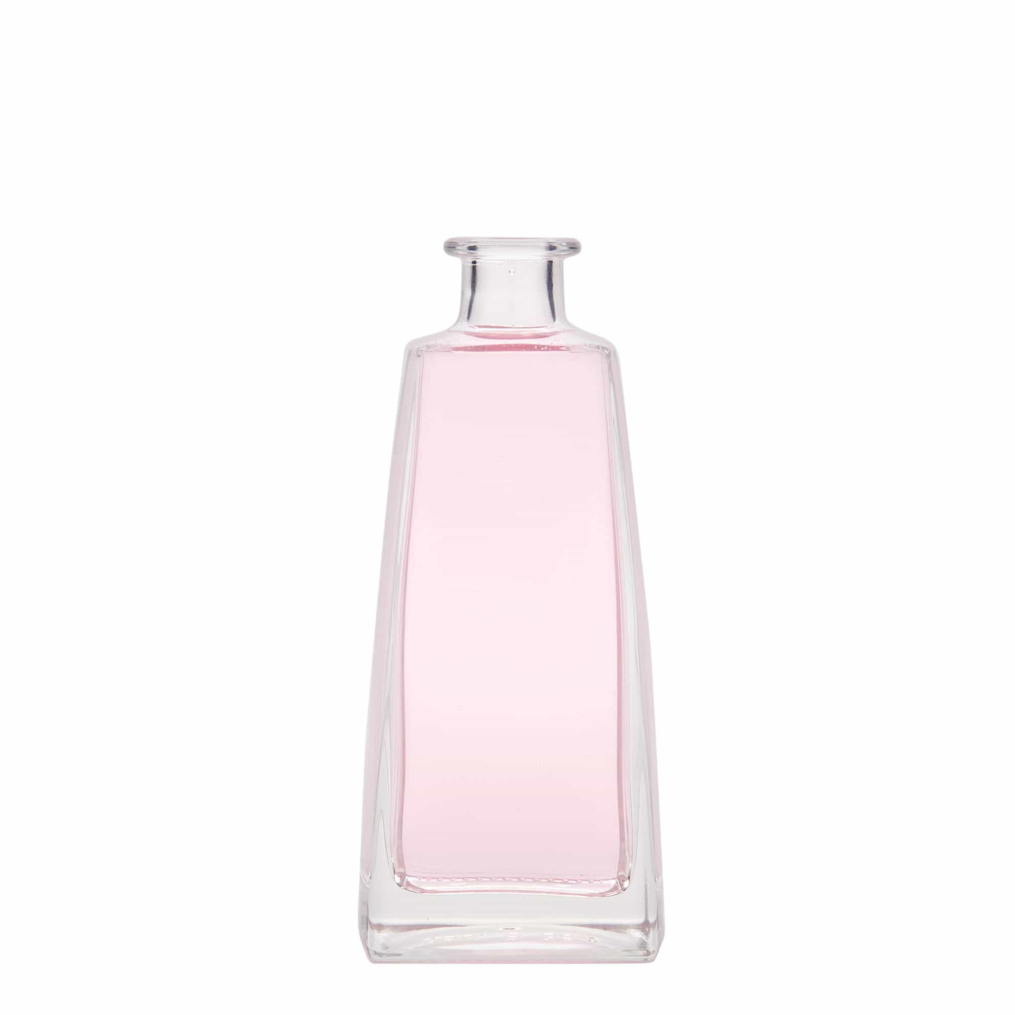 350 ml sklená fľaša „Timmy“, obdĺžniková, hrdlo: korok