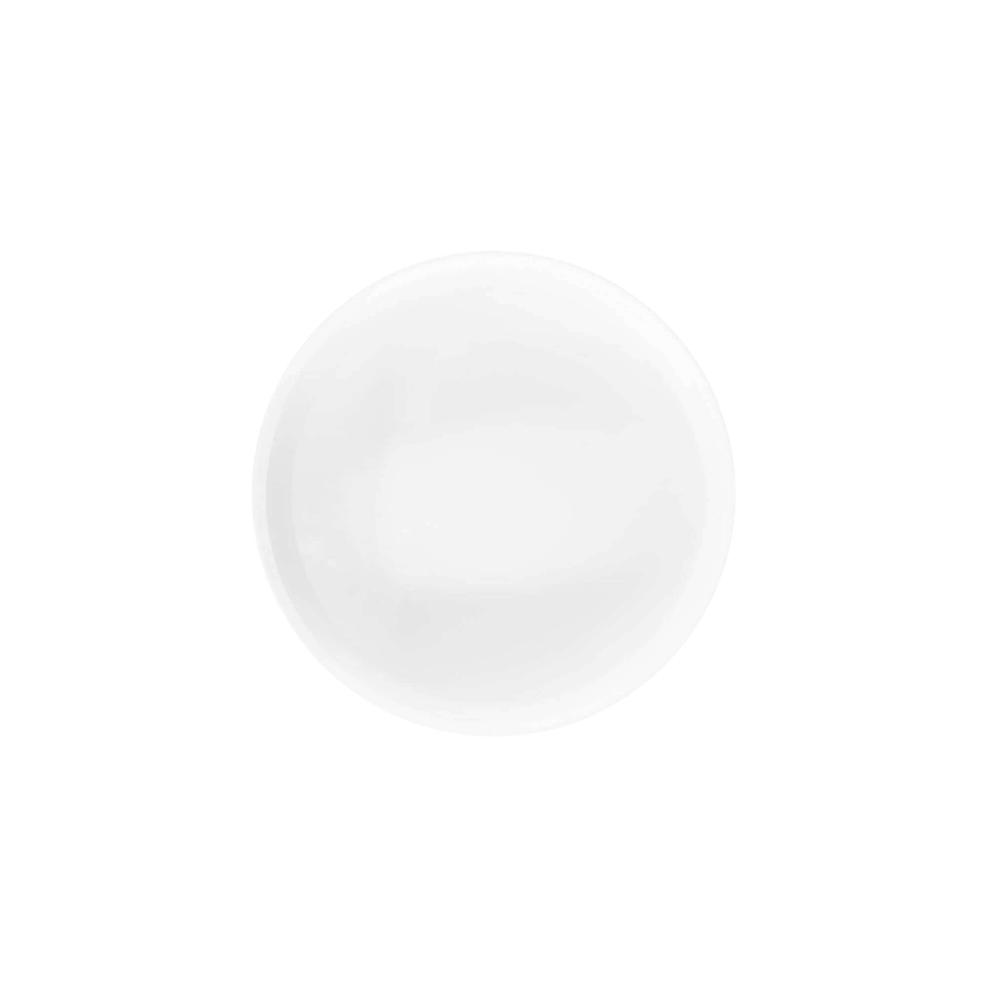 Skrutkovací uzáver „White Line“ 125 ml, PP plast, biela farba