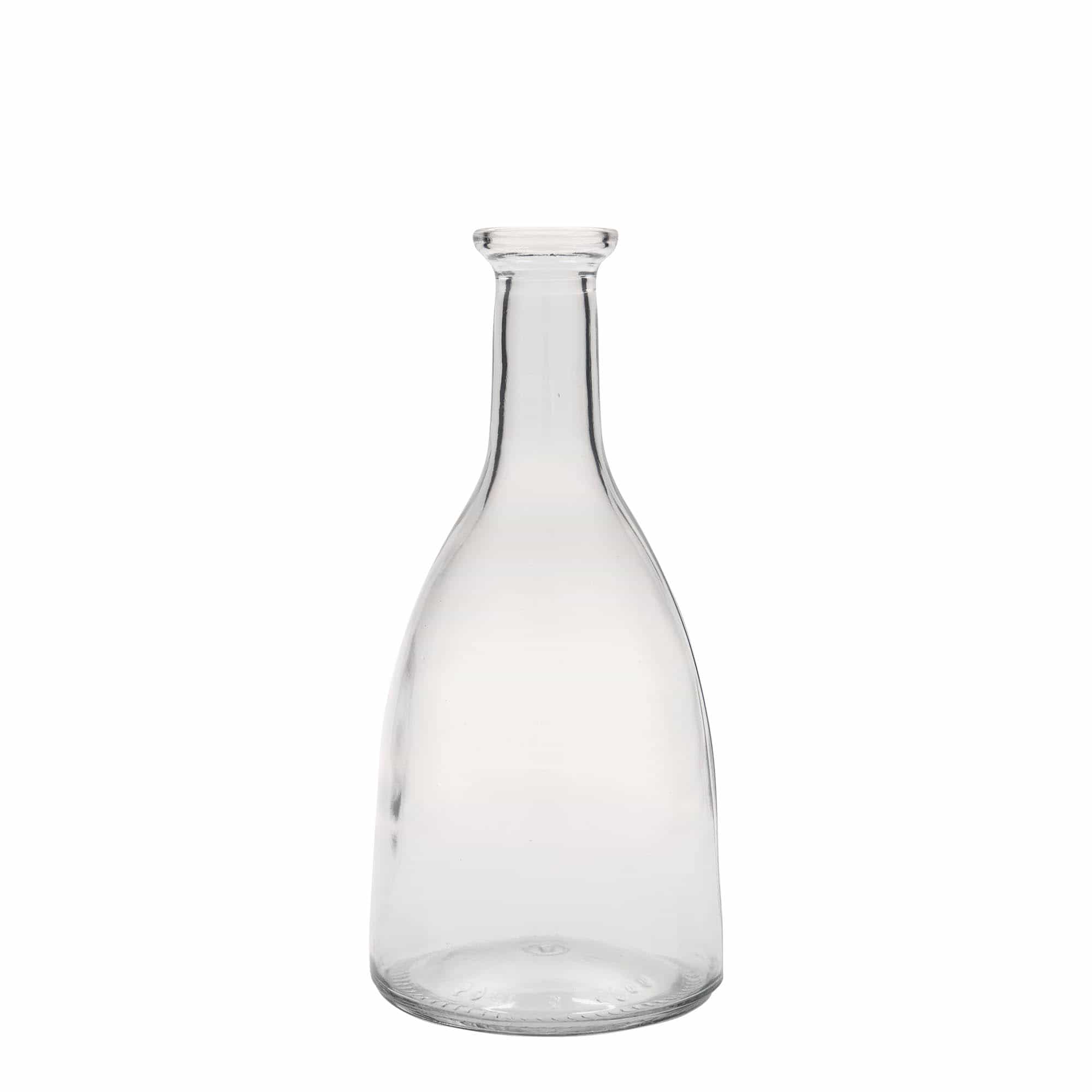 500 ml sklená fľaša „Viola“, hrdlo: korok 500 ml sklená fľaša „Viola“, hrdlo: korok