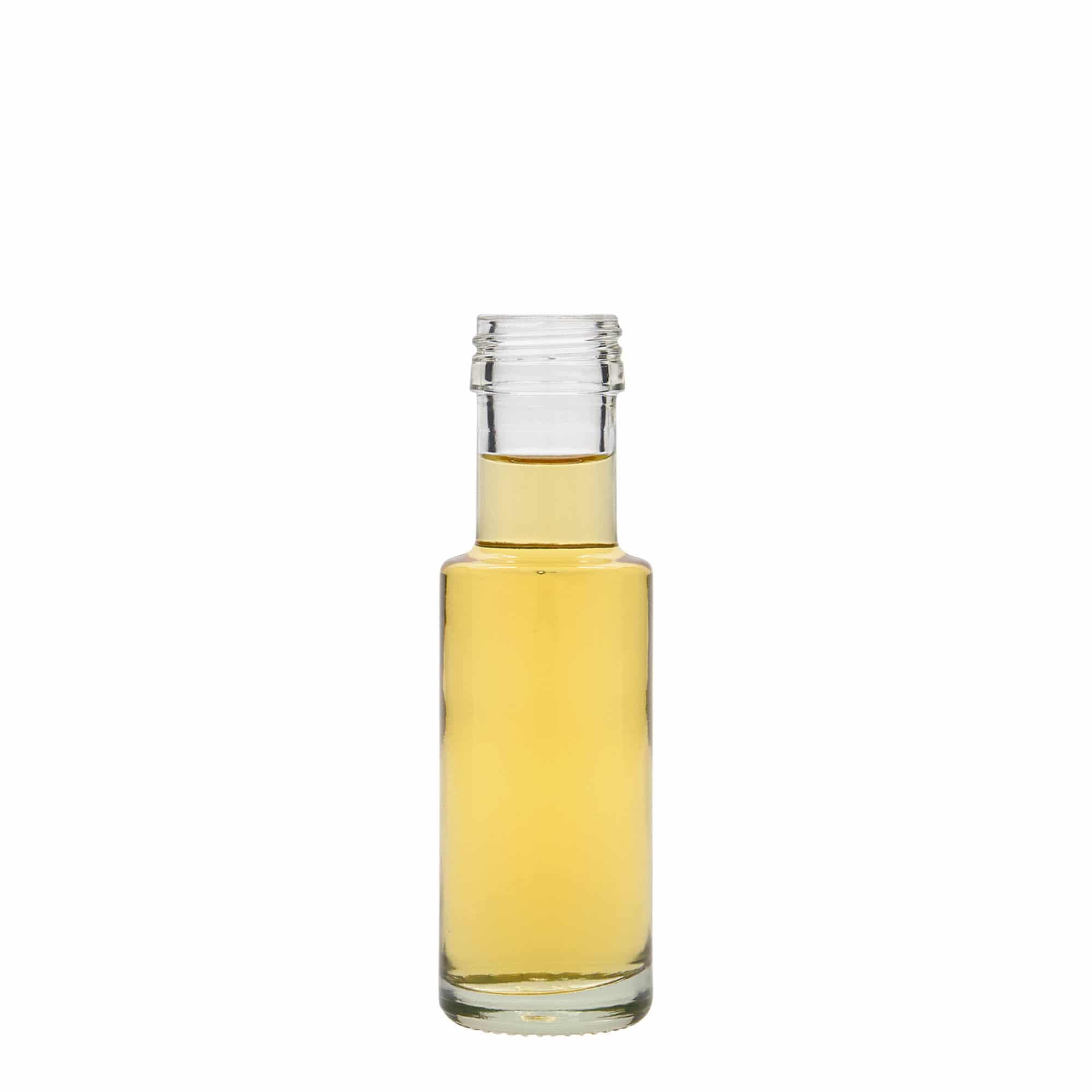 100 ml sklenená fľaša 'Dorica', hrdlo: PP 31,5