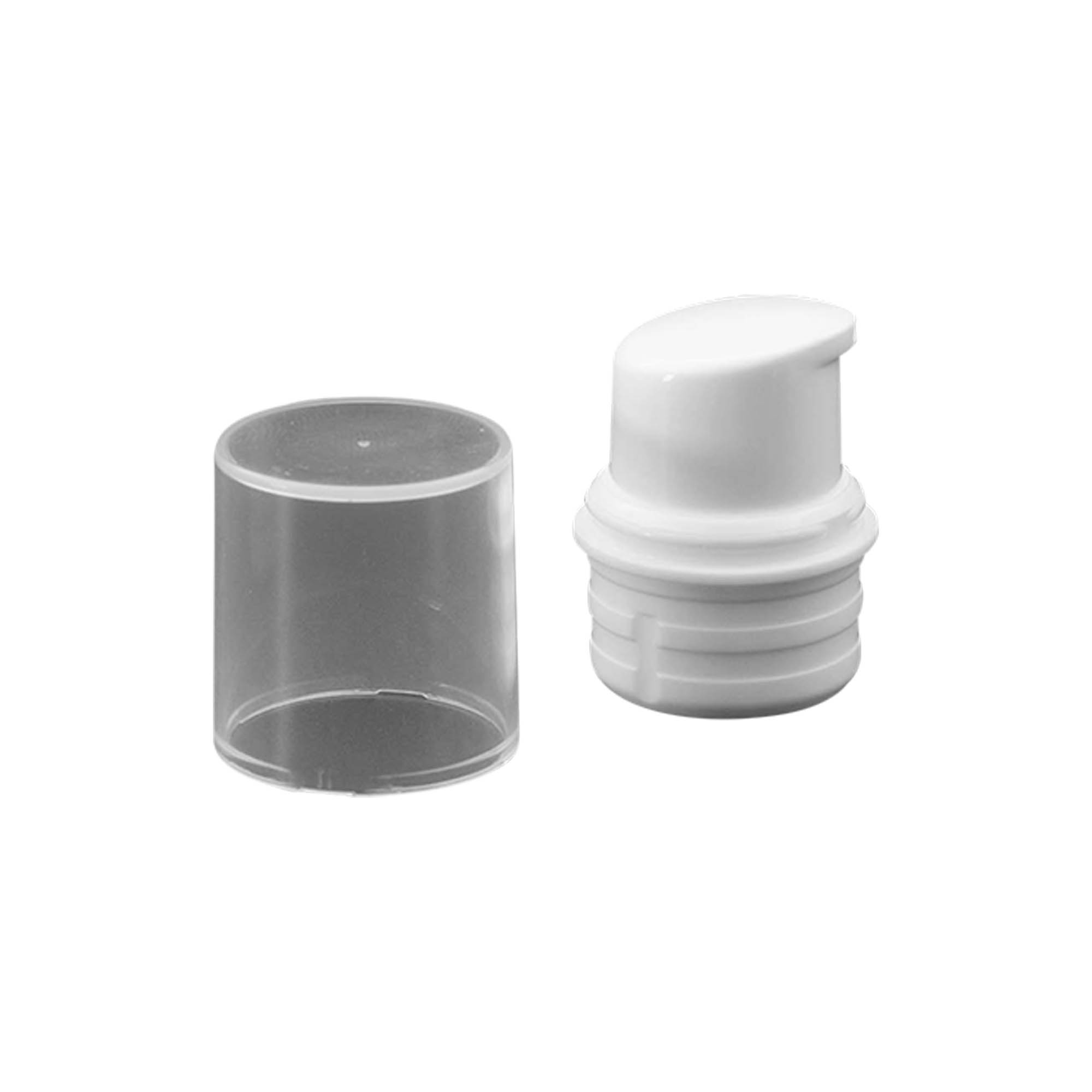Airless dávkovacia pumpa 'Nano', PP-plast, biela Airless dávkovacia pumpa 'Nano', PP-plast, biela
