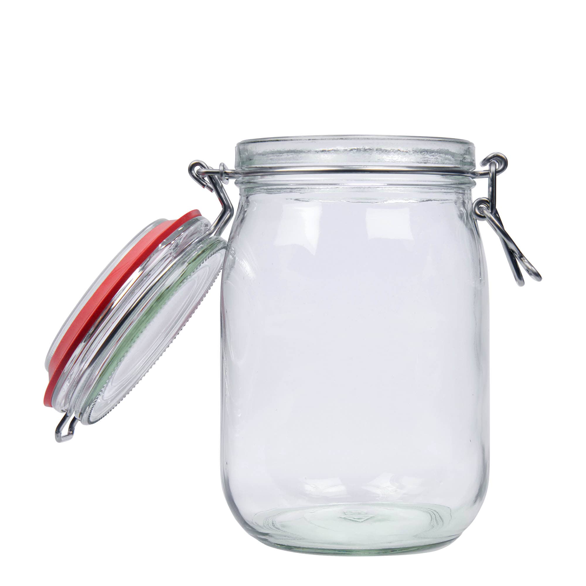 1,140 ml zavárací pohár so závěsným drátěným uzávěrem, hrdlo: závěsný drátěný uzávěr