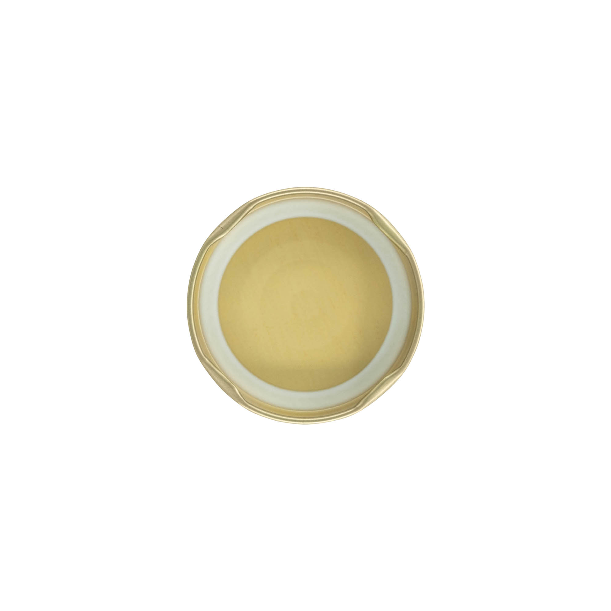 Twist-off viečko, biely plech, zlaté, pre hrdlo: TO 58 Twist-off viečko, biely plech, zlaté, pre hrdlo: TO 58