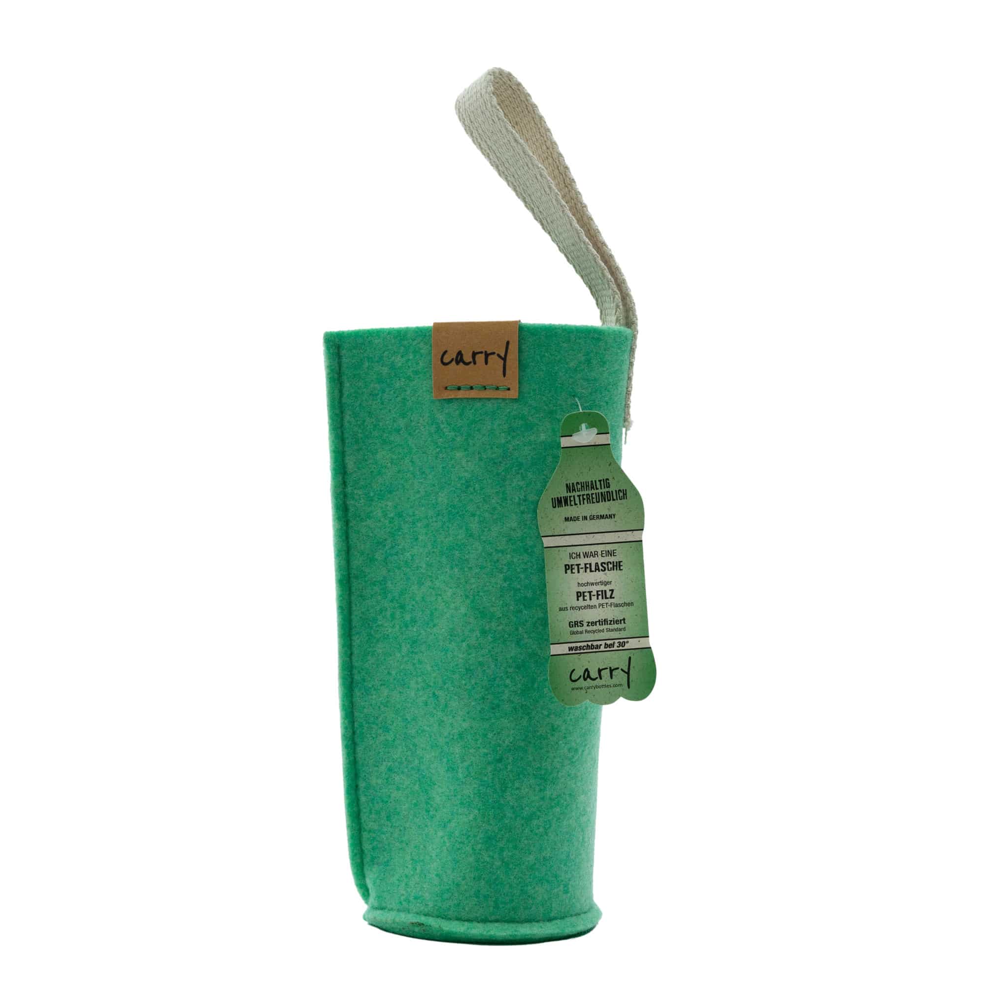 CARRY Sleeve, textil, mätová zelená farba CARRY Sleeve, textil, mätová zelená farba