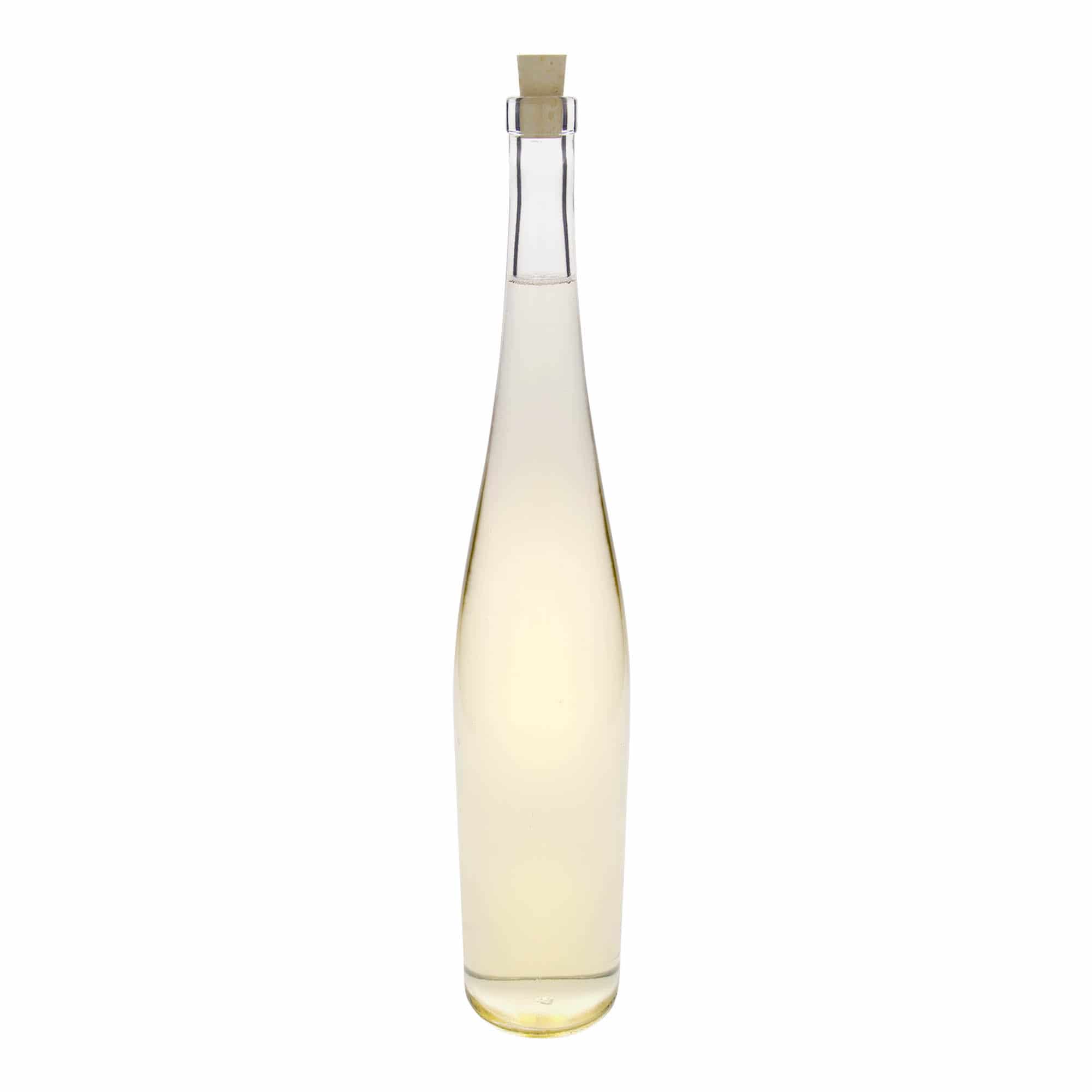 1 500 ml sklená fľaša „Fľaša na víno“, hrdlo: korok