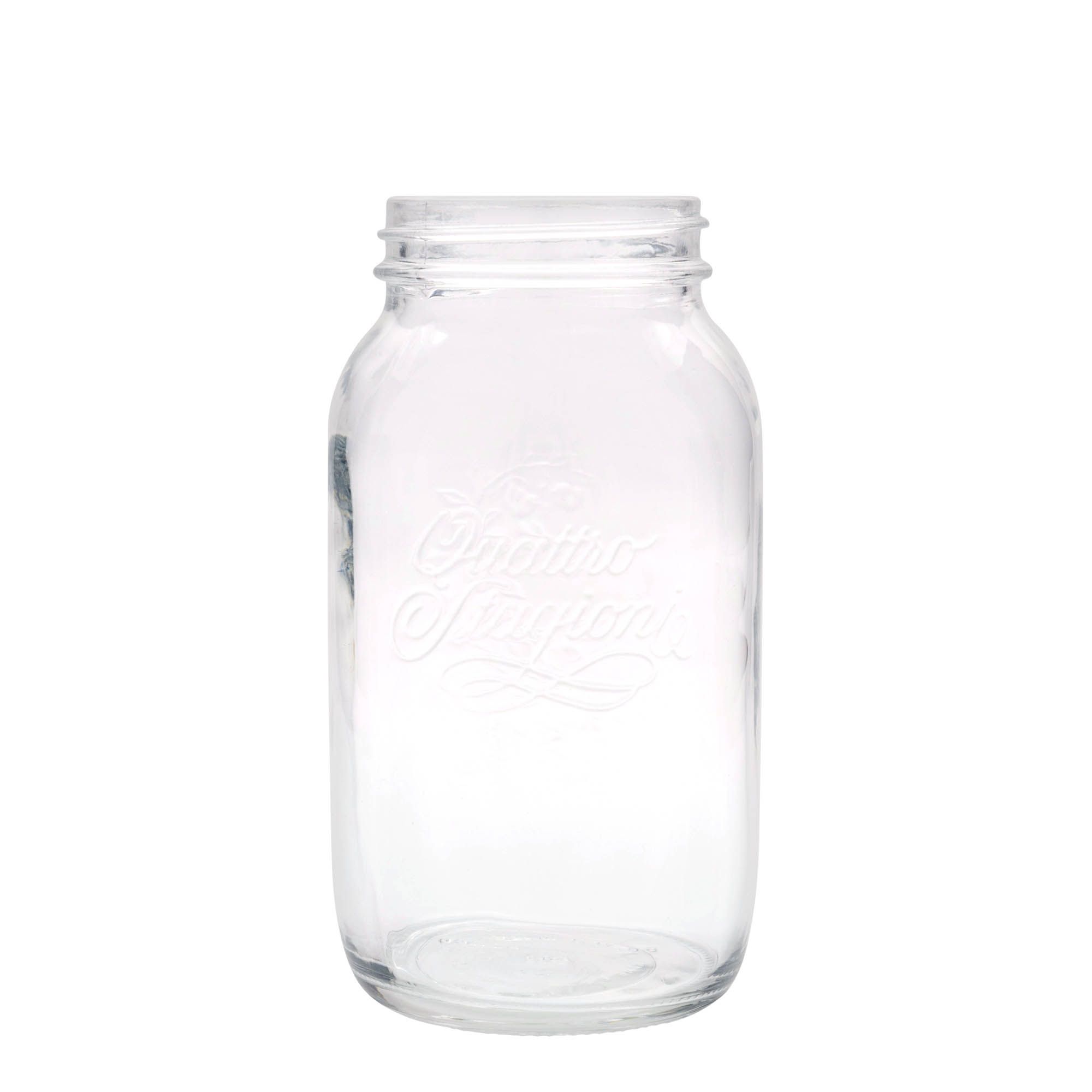 1 500 ml sklenená nádoba 'Quattro Stagioni', hrdlo: skrutkovací uzáver 1 500 ml sklenená nádoba 'Quattro Stagioni', hrdlo: skrutkovací uzáver