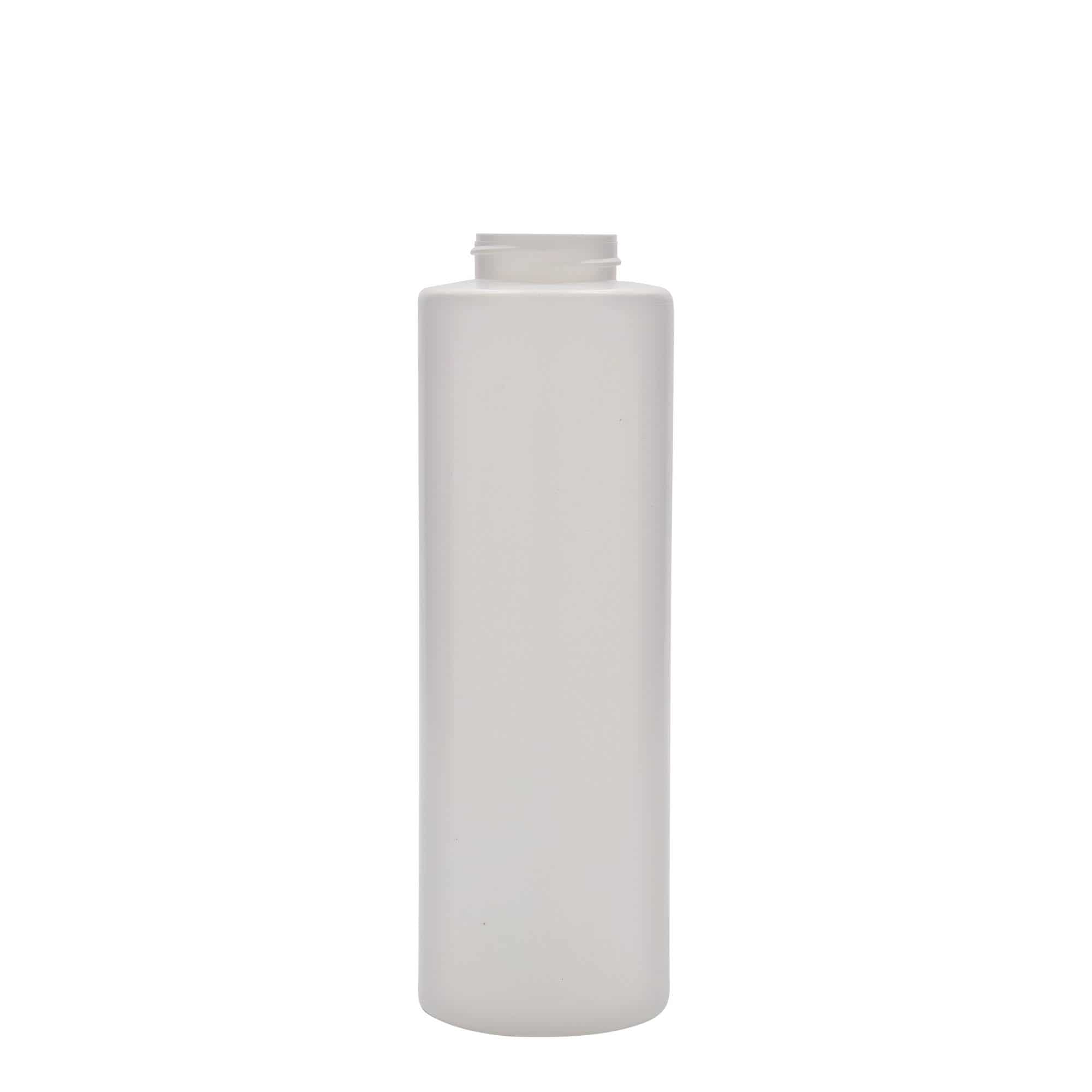 500 ml fľaša na omáčku, LDPE plast, biela farba, hrdlo: GPI 38/400 500 ml fľaša na omáčku, LDPE plast, biela farba, hrdlo: GPI 38/400