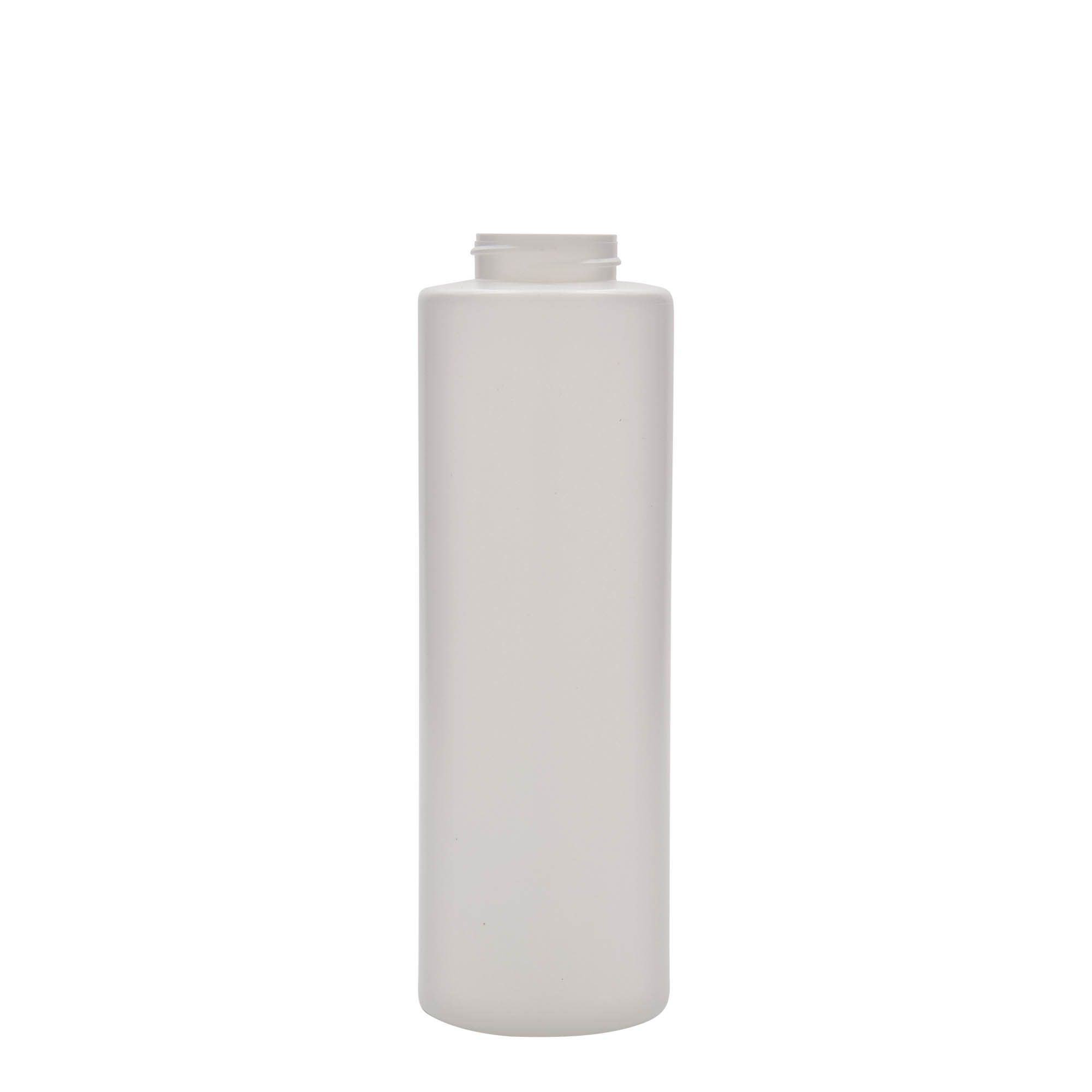 500 ml fľaša na omáčku, LDPE plast, biela, hrdlo: 38/400