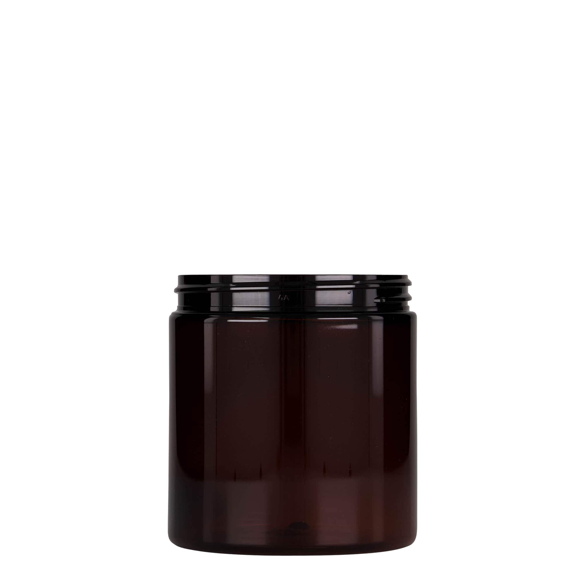 250 ml PET dóza 'Isabella', hnedá, hrdlo: 70/400
