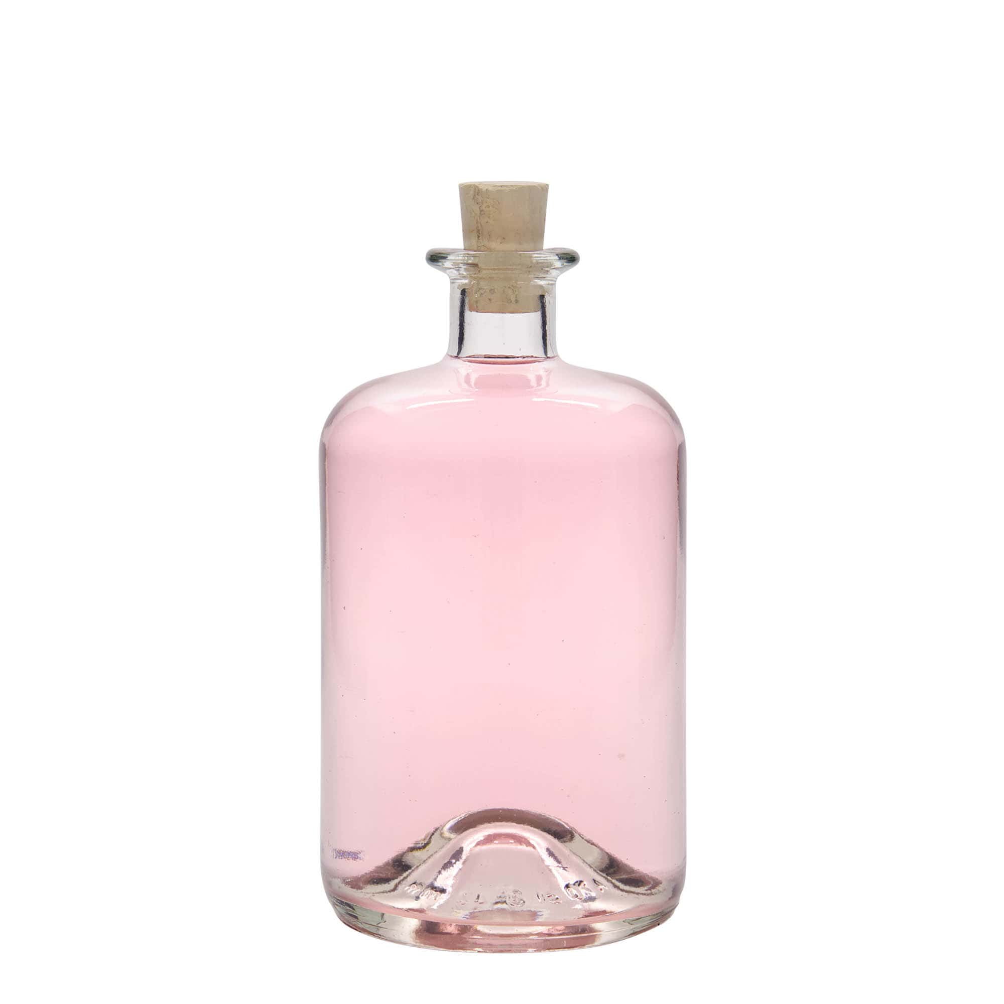 700 ml lekárnická sklenená fľaša, hrdlo: korok 700 ml lekárnická sklenená fľaša, hrdlo: korok