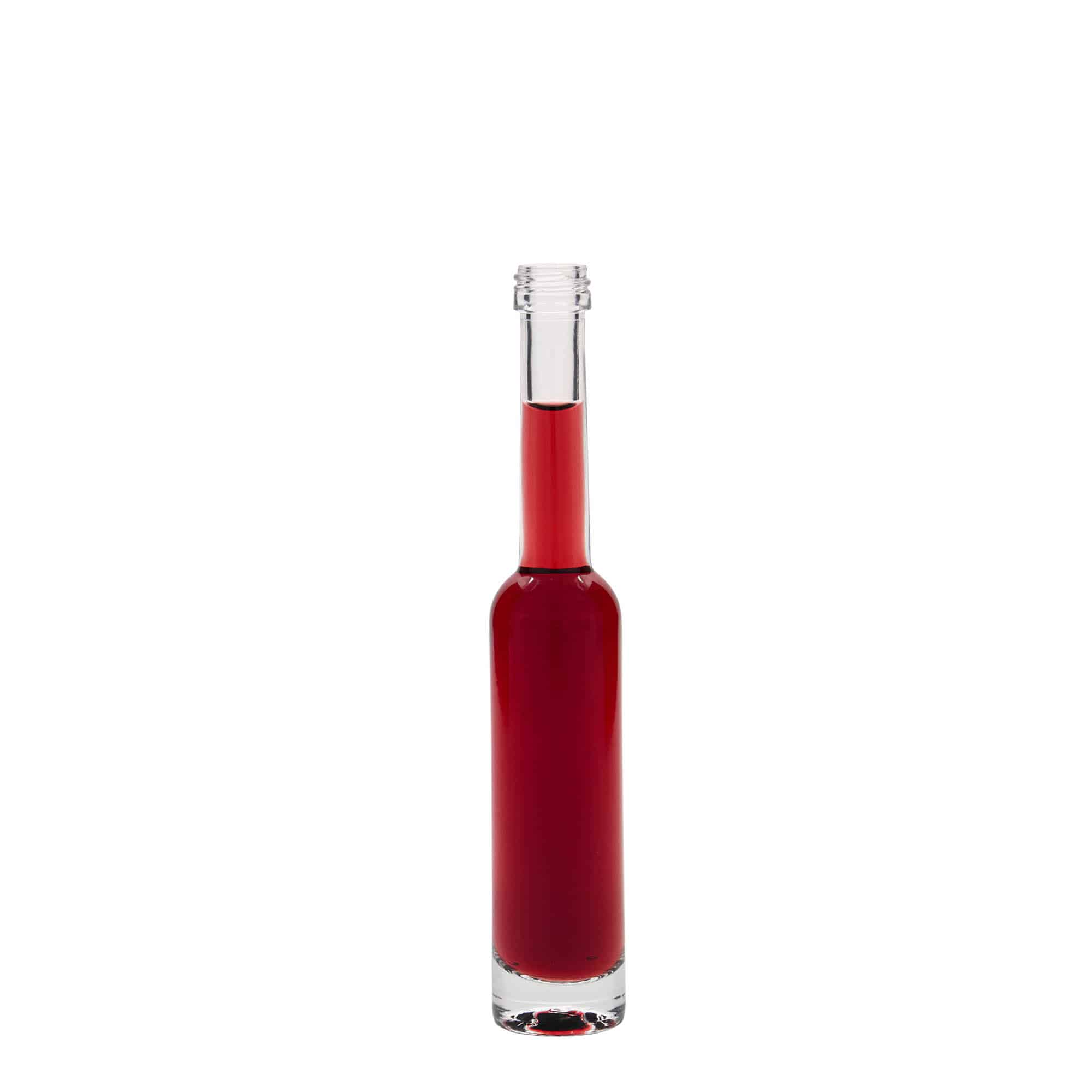 40 ml sklená fľaša „Platina“, hrdlo: PP 18
