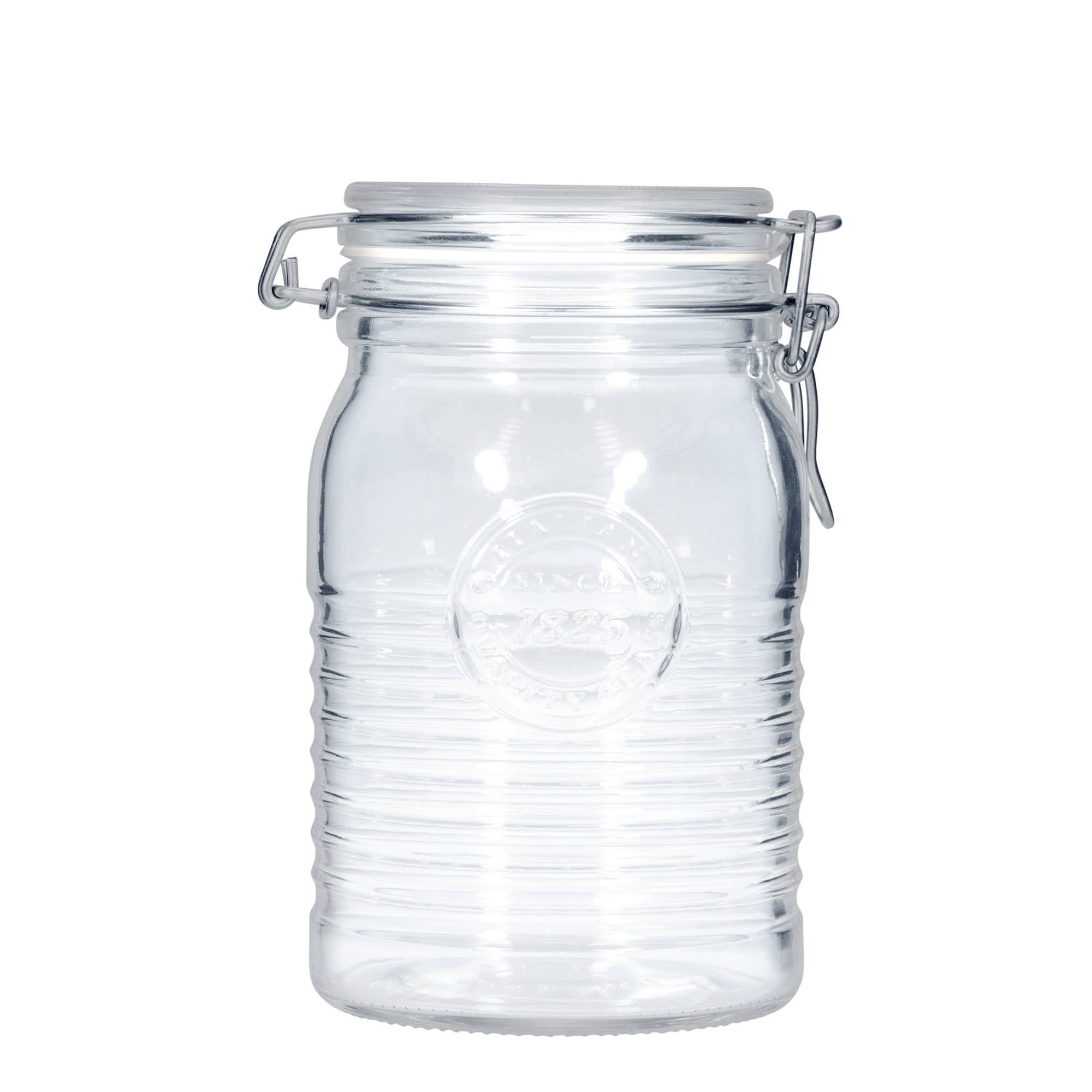 1 000 ml drôtené uzatváracie sklo 'Officina 1825', hrdlo: drôtený uzáver