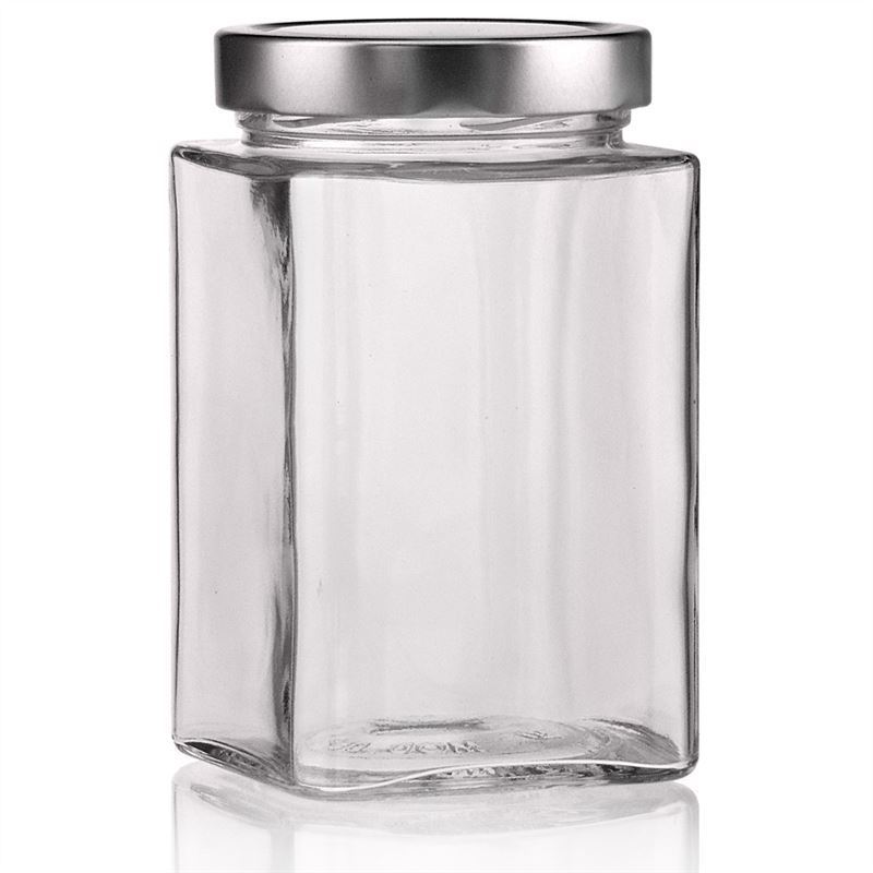720 ml štvorcové sklo 'Ikarus', hrdlo: Deep-Twist-Off (DTO 82)