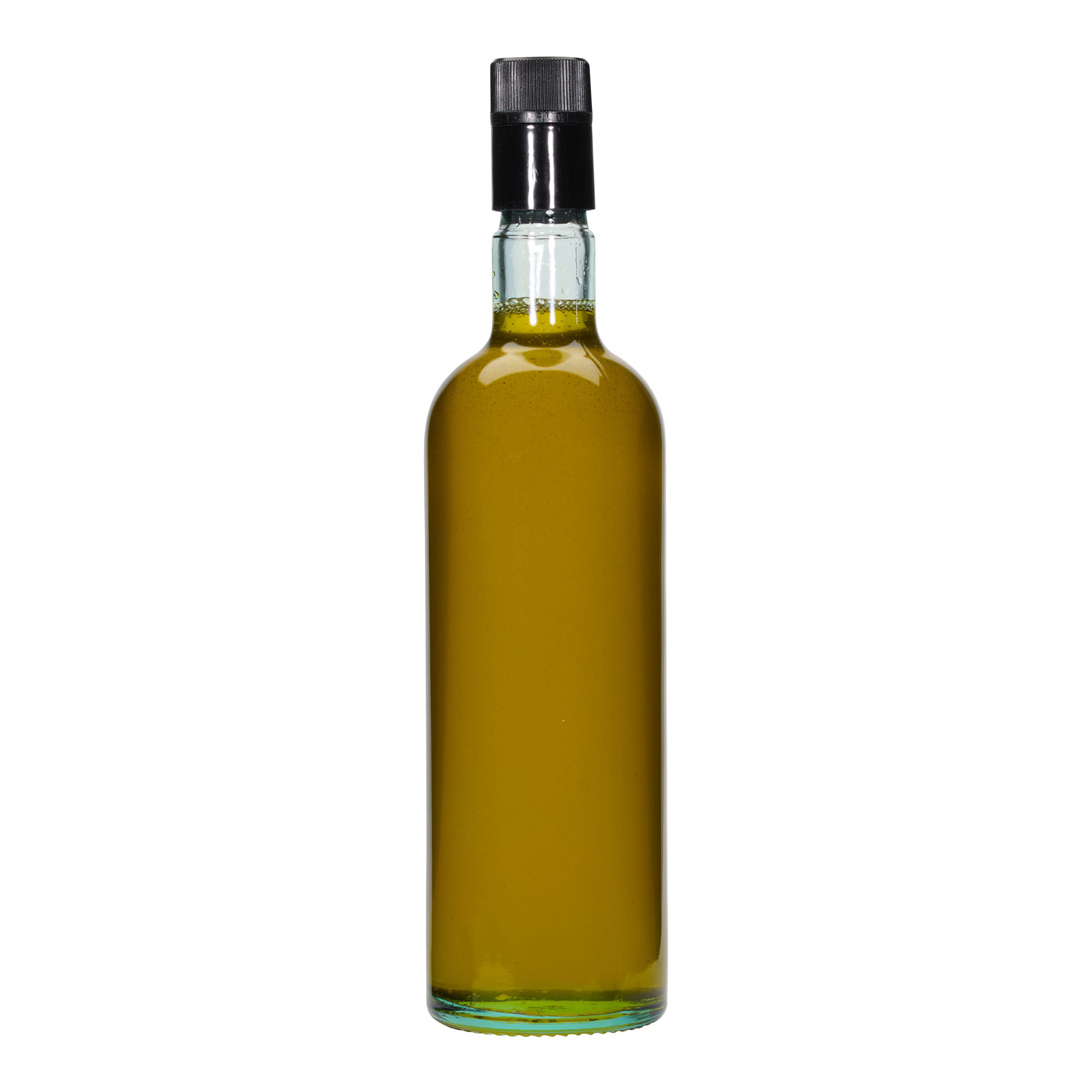 750 ml fľaša na ocot/olej 'Willy New', sklo, svetlozelená, hrdlo: DOP
