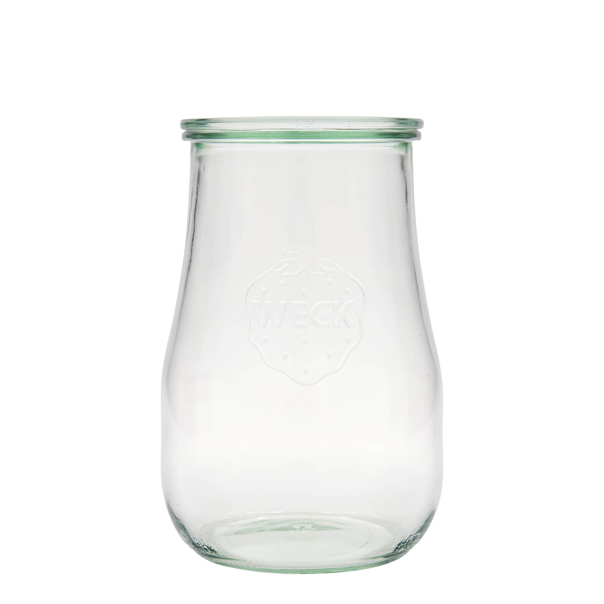 1.750 ml WECK tulipánový pohár, hrdlo: okrúhly okraj