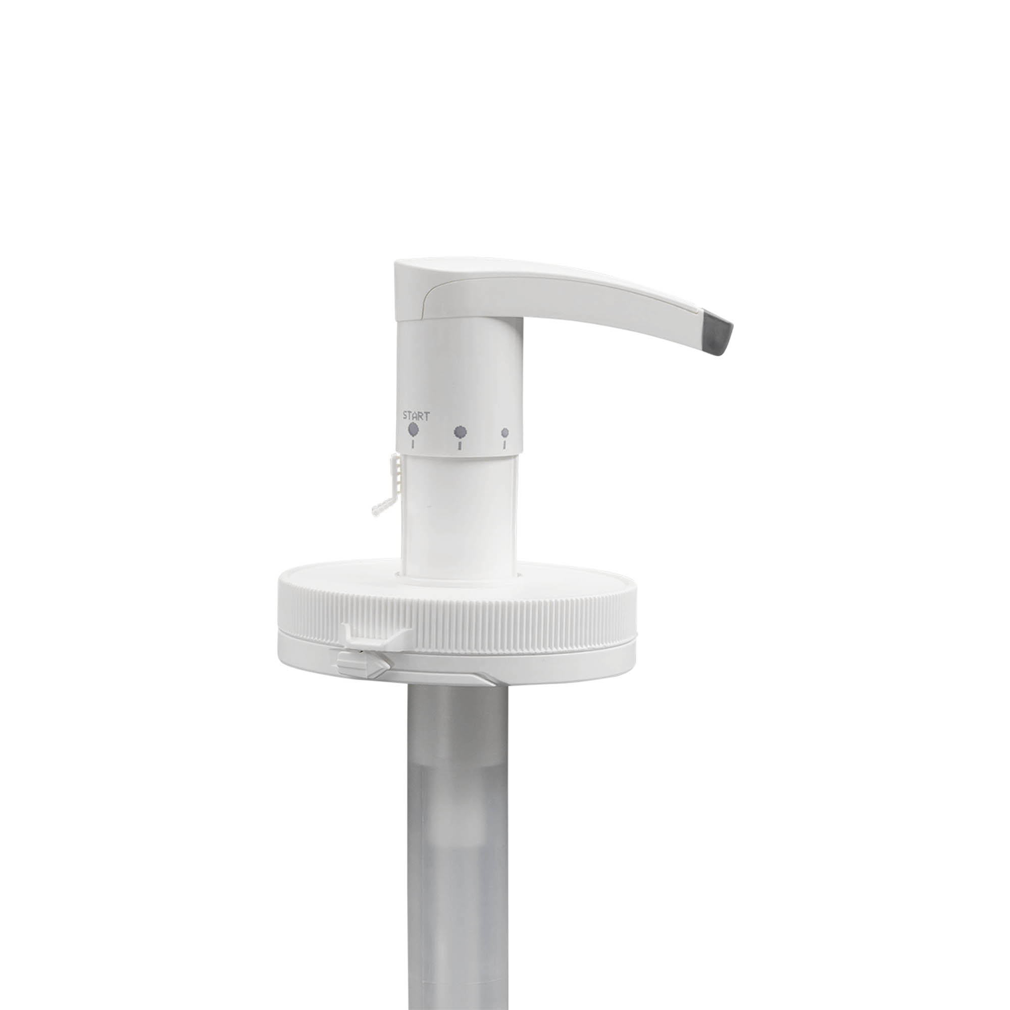 Dávkovacia pumpa pre 655 ml 'Securibox', PE-plast, biela, pre hrdlo: skrutkovací uzáver