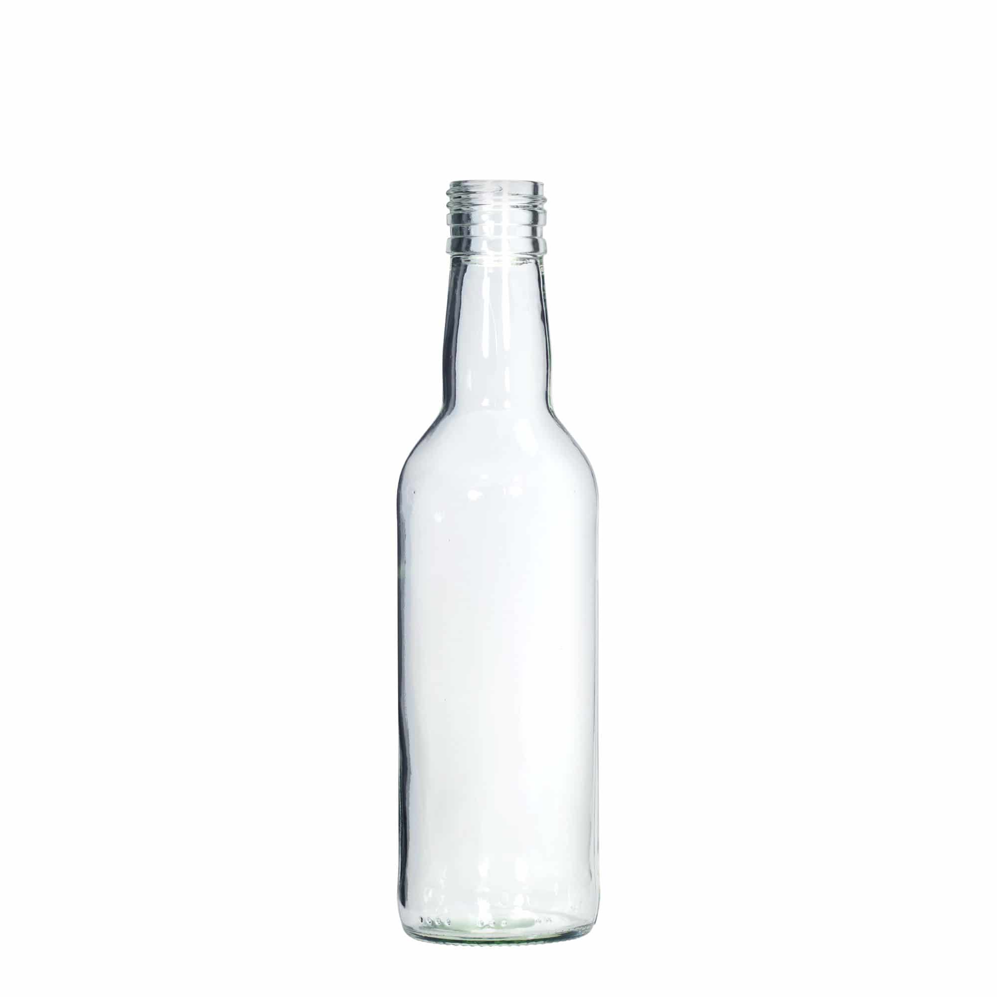 350 ml univerzálna fľaša, sklená, hrdlo: PP 31,5 350 ml univerzálna fľaša, sklená, hrdlo: PP 31,5