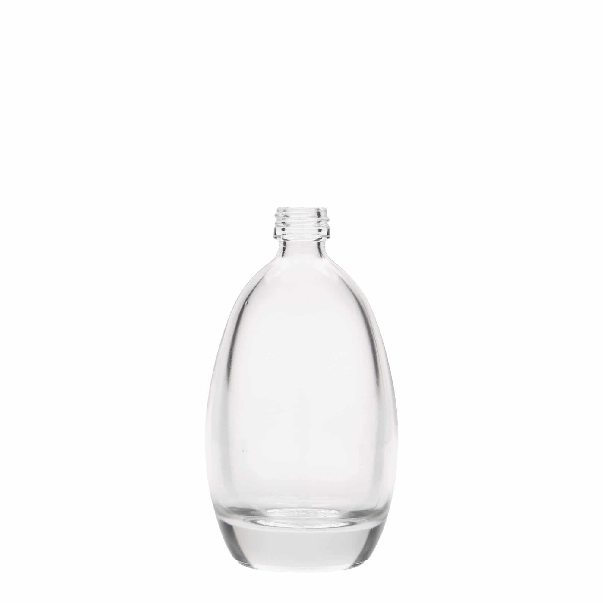 100 ml sklená fľaša „Vajce“, hrdlo: PP 18 100 ml sklená fľaša „Vajce“, hrdlo: PP 18
