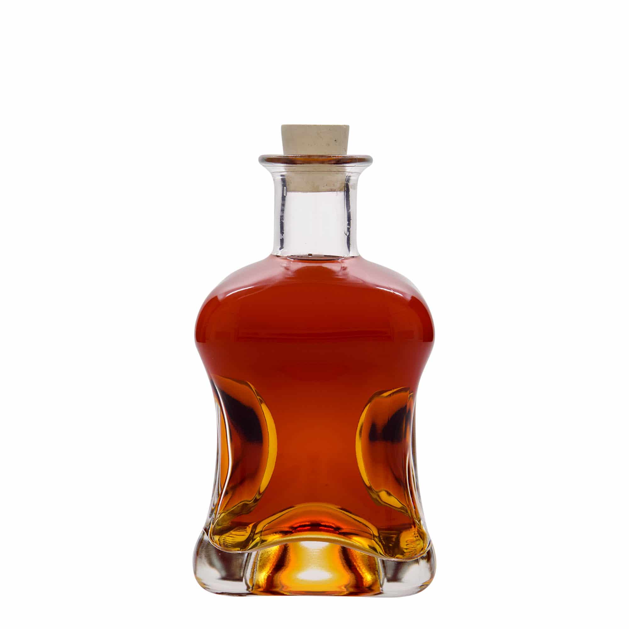 500 ml sklená fľaša „Dublin“, štvorcová, hrdlo: korok