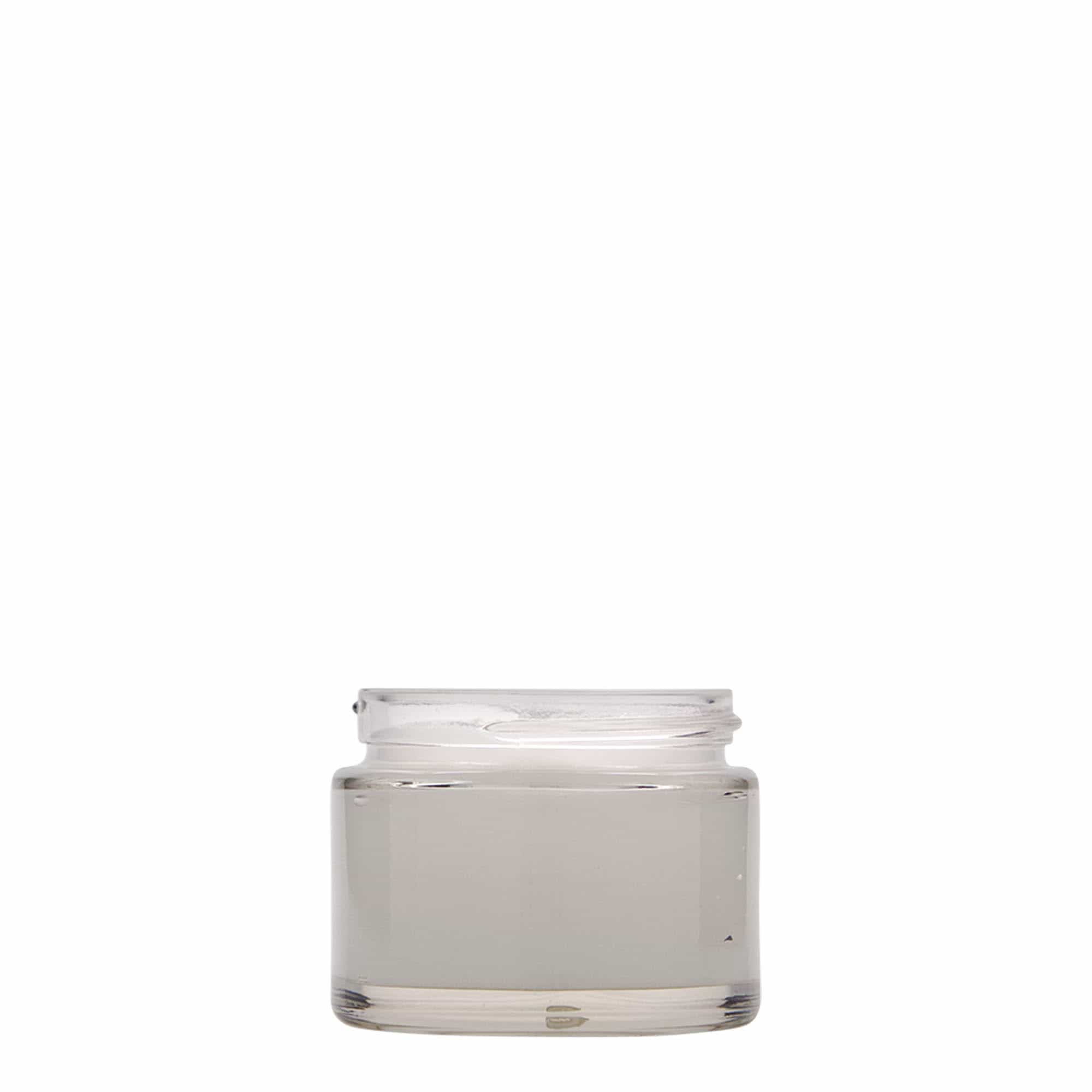 50 ml téglik „Beauty“, sklo, hrdlo: závitové viečko