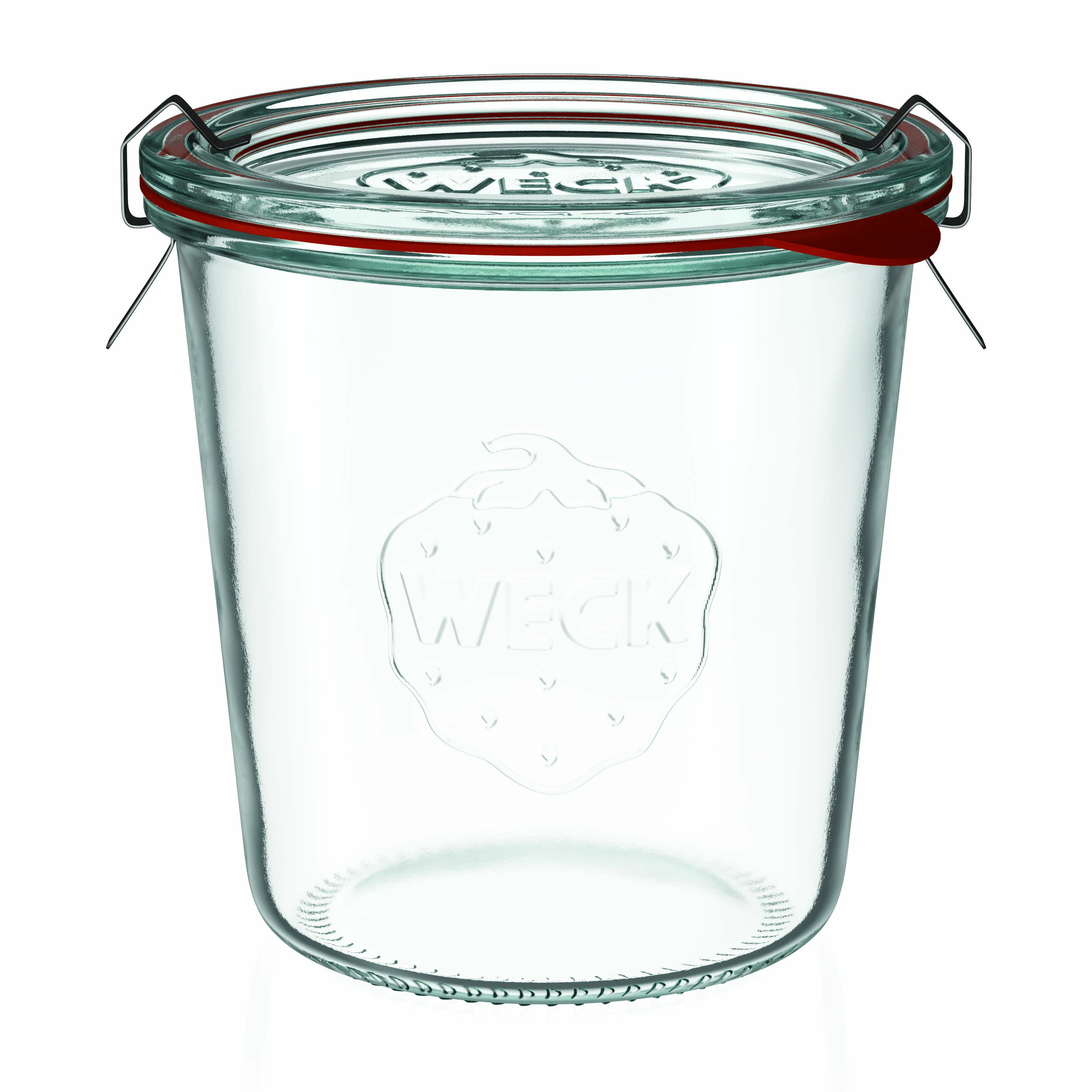 580 ml WECK-pohár na zaváranie, otvor: okrúhly okraj