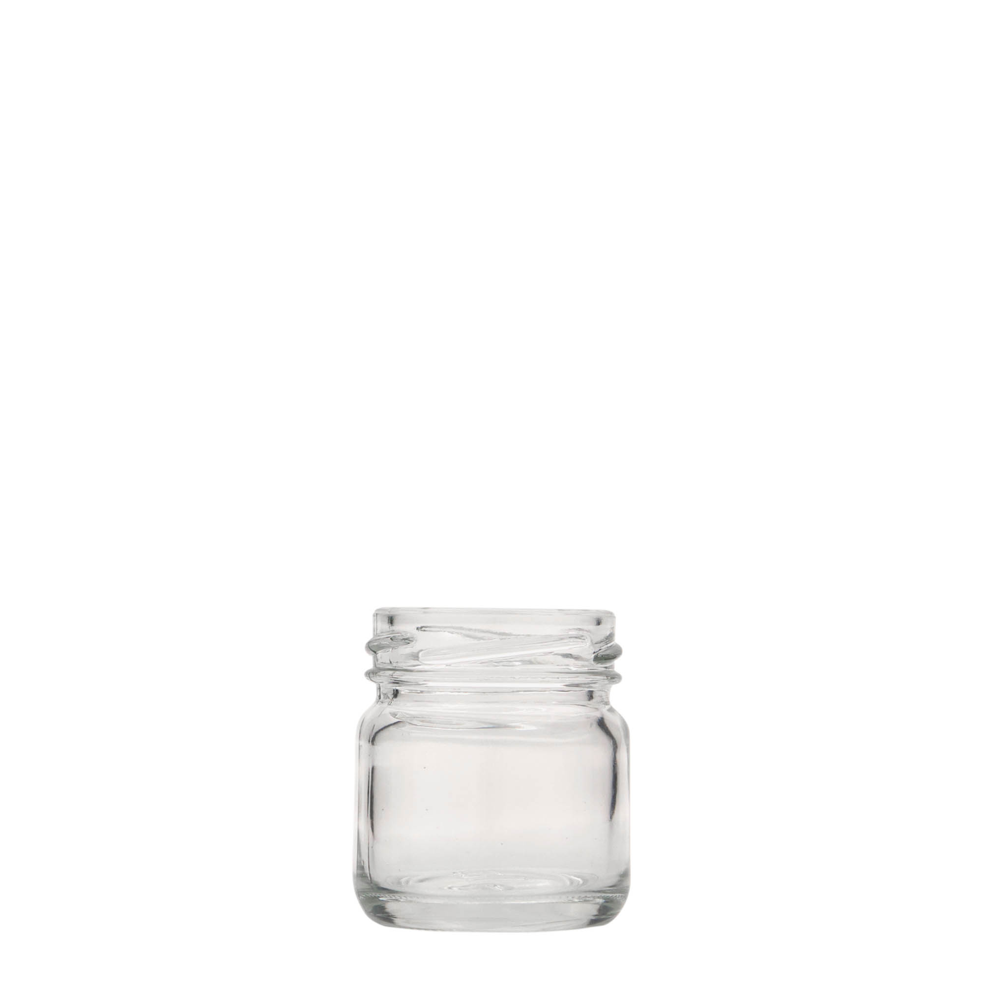 40 ml okrúhla fľaša, hrdlo: Twist-Off (TO 43)