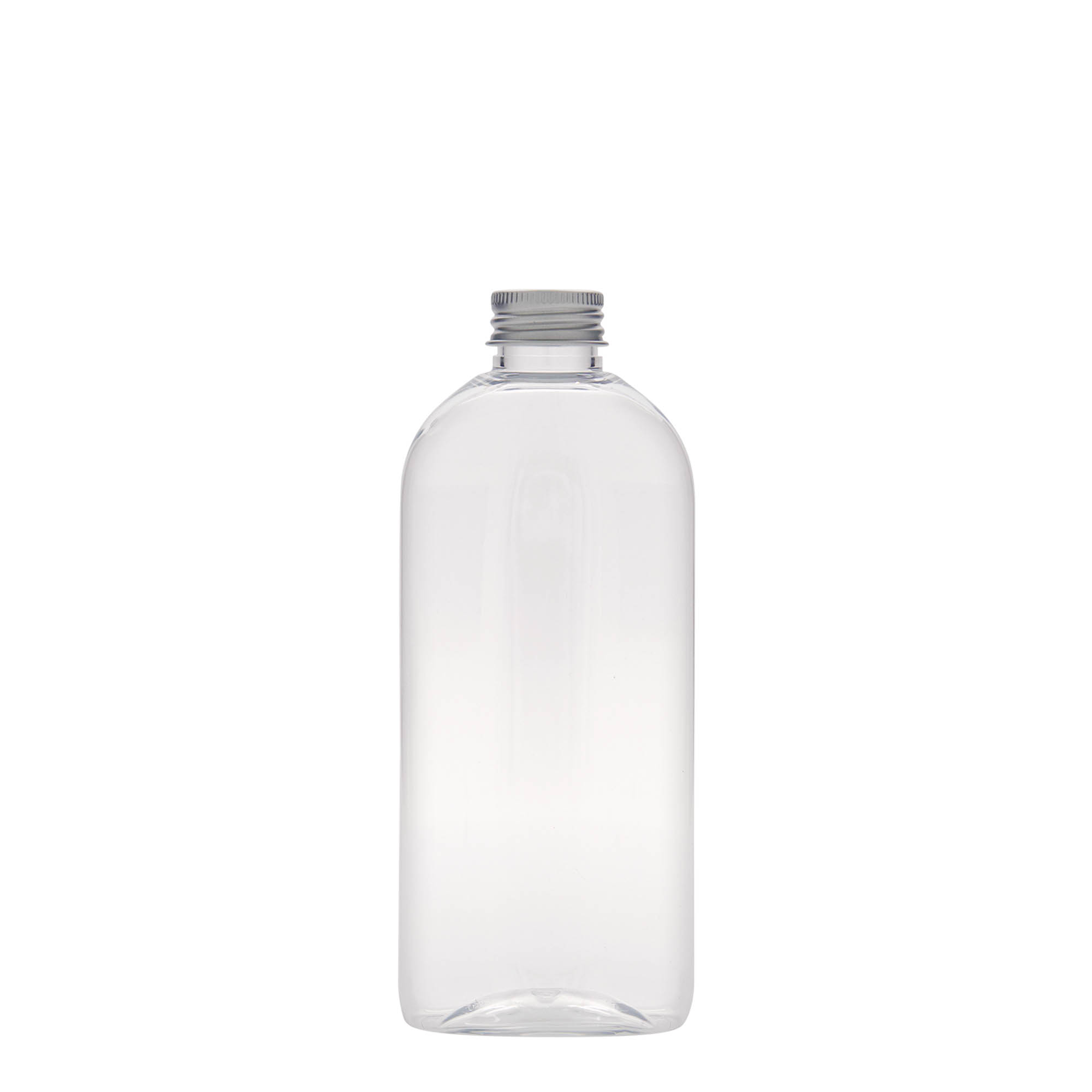 250 ml PET fľaša 'Iris', oválna, plast, hrdlo: 24/410