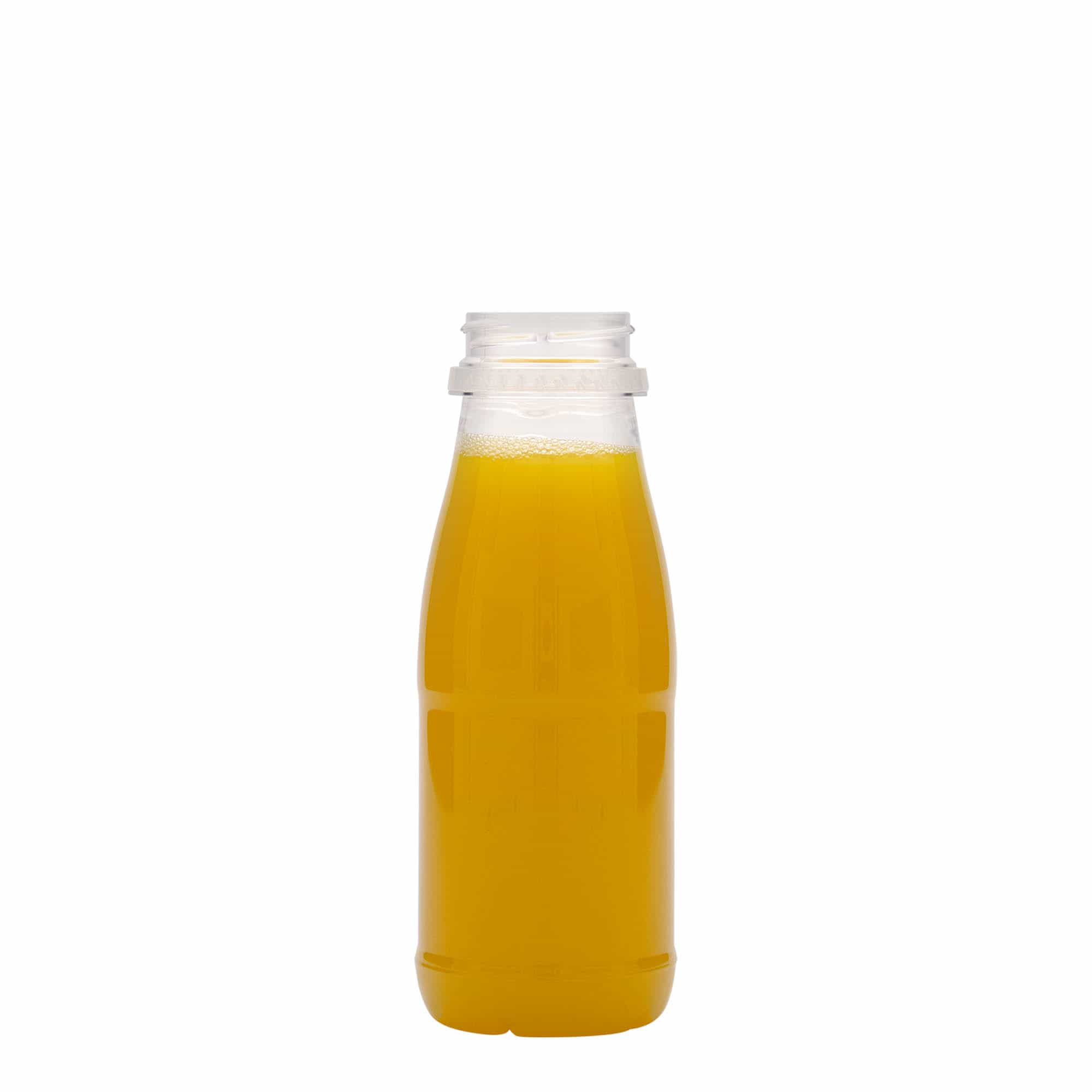 250 ml PET fľaša „Milk and Juice“, plast, hrdlo: 38 mm