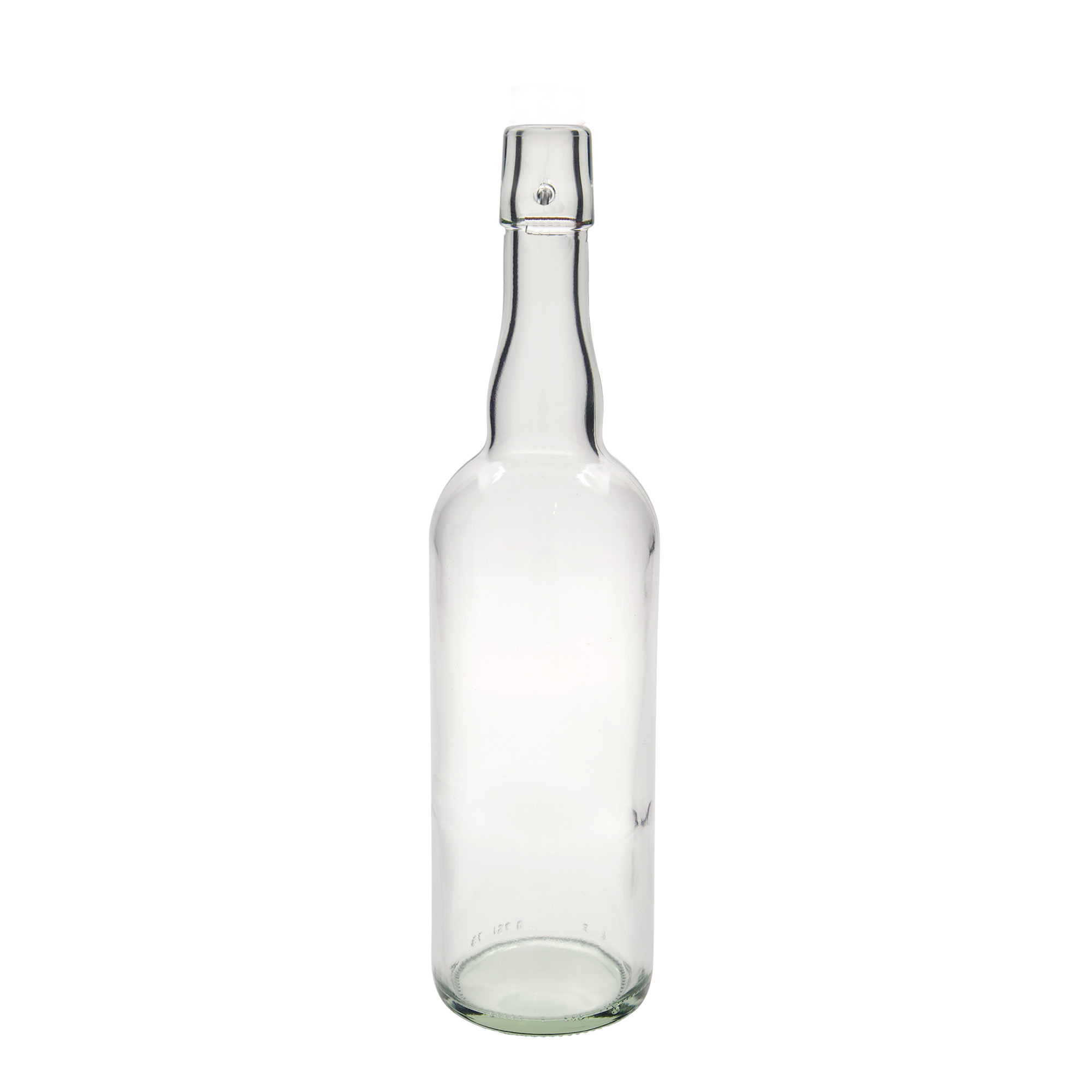 750 ml pivová fľaša Belgicko, sklo, hrdlo: pákové uzatváranie