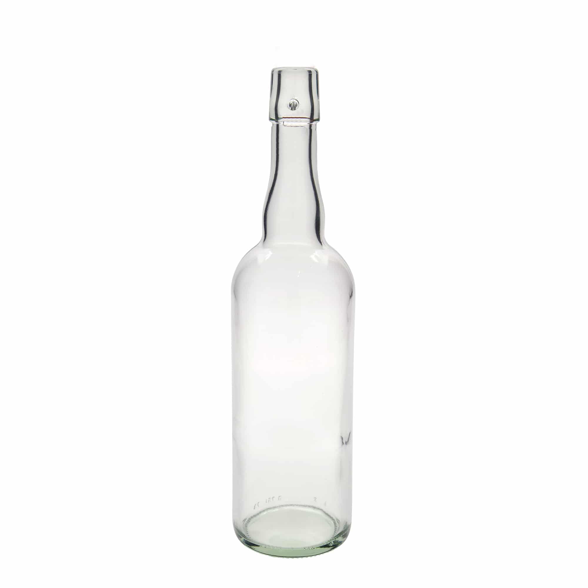 750 ml pivová fľaša Belgicko, sklo, hrdlo: pákové uzatváranie
