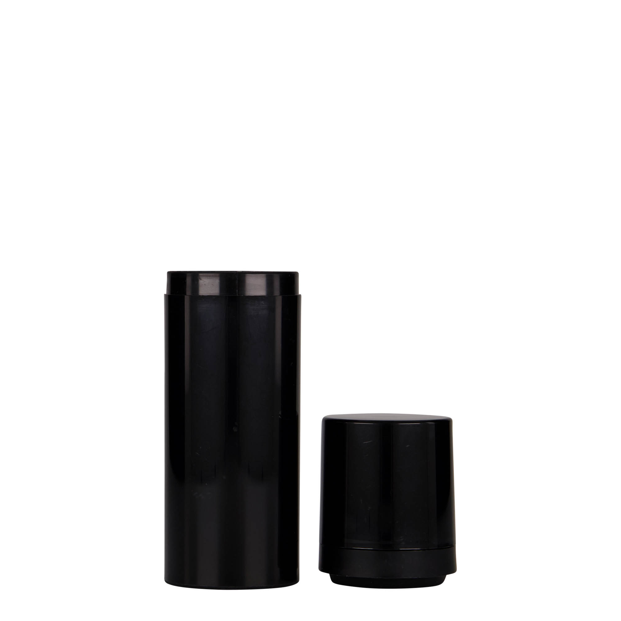50 ml airless dávkovač 'Mezzo', PP-plast, čierny