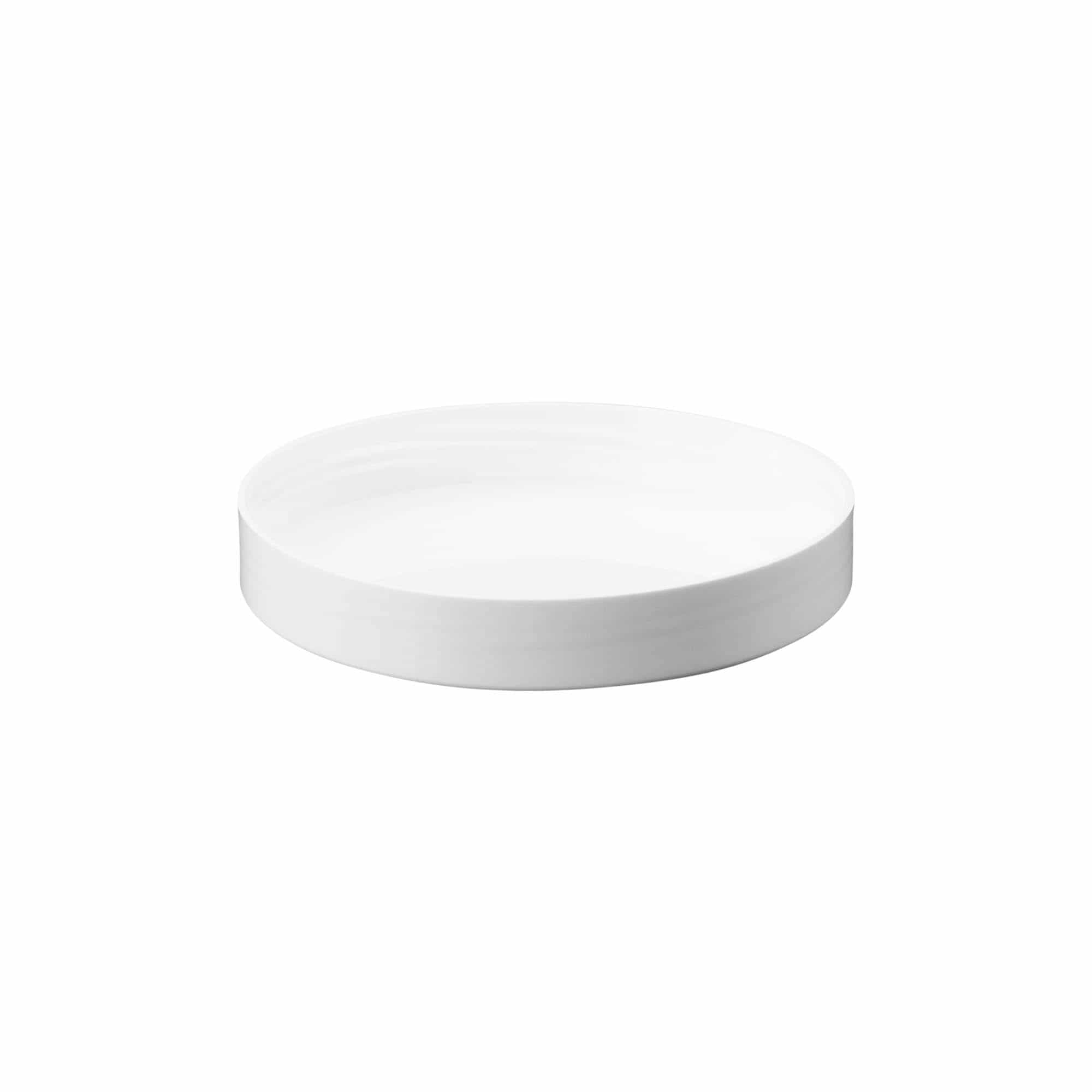 Skrutkovací uzáver „White Line“ 250 ml, PP plast, biela farba