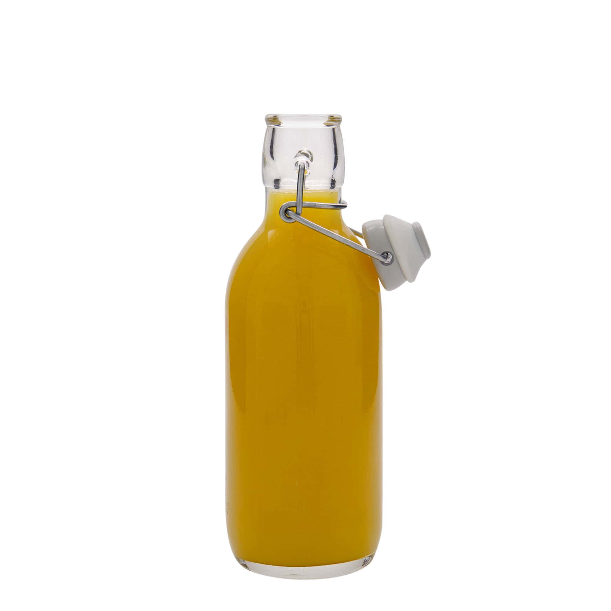 500 ml sklenená fľaša 'Emilia', hrdlo: pákové uzáver