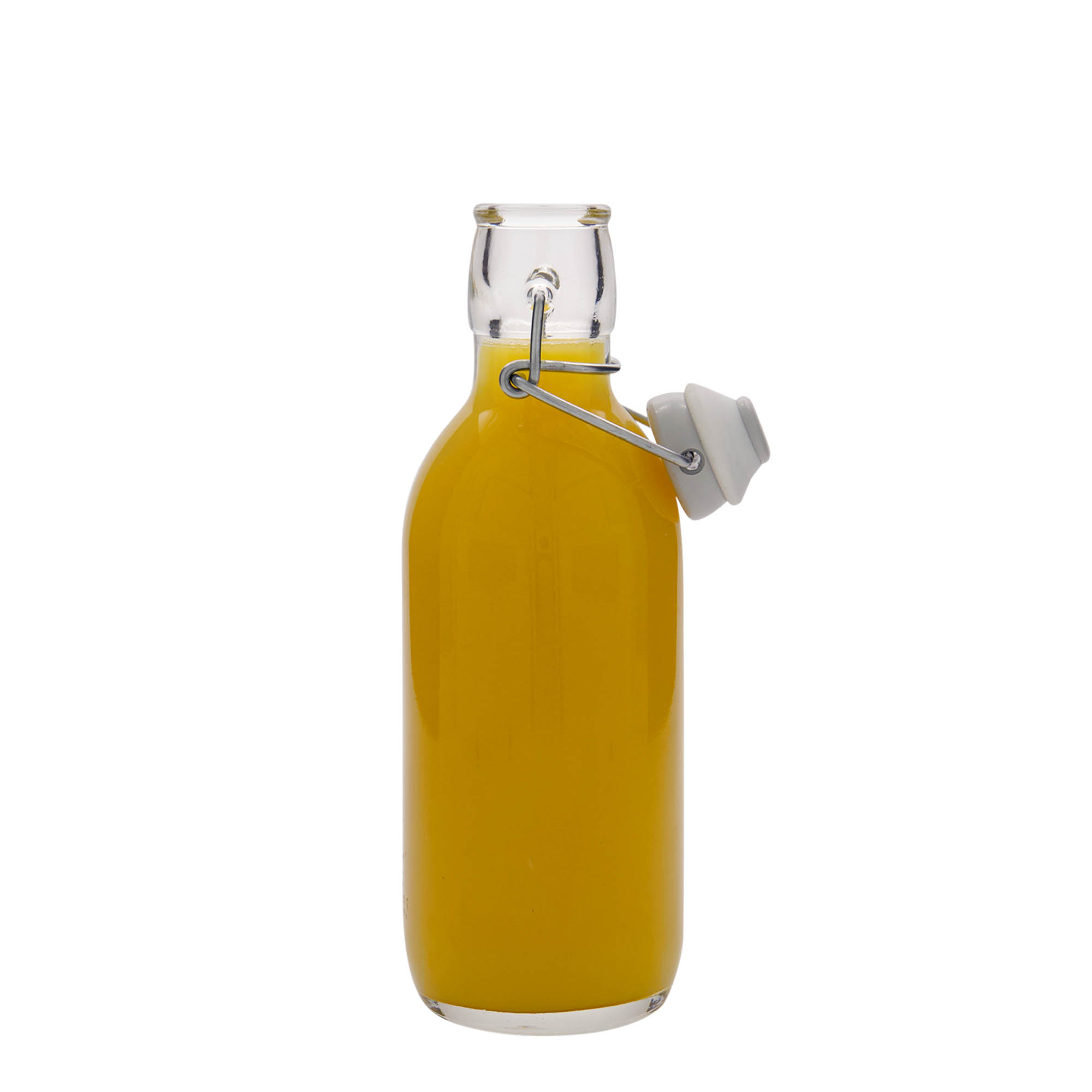 500 ml sklenená fľaša 'Emilia', hrdlo: pákové uzáver