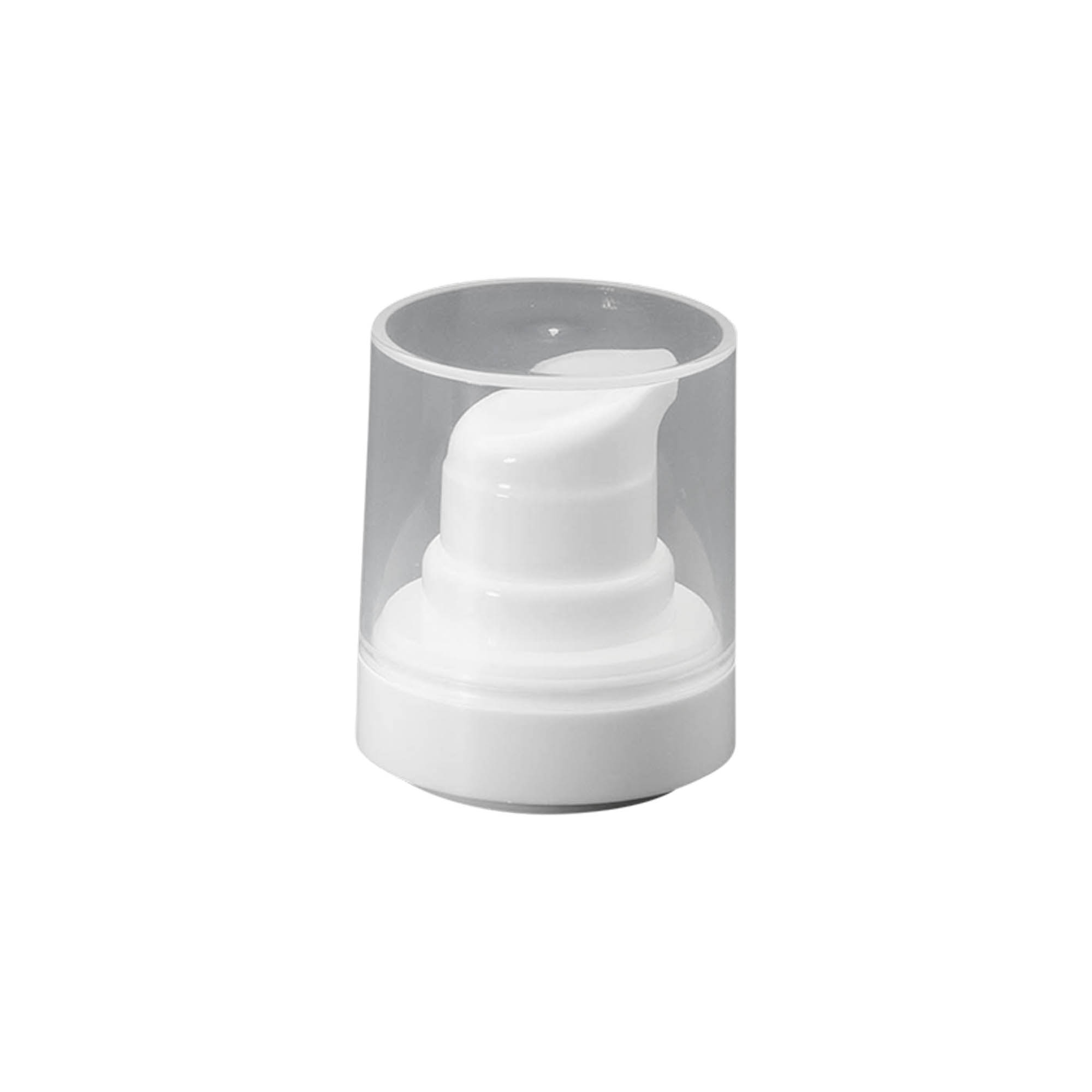 Airless dávkovacia pumpa 'Micro', PP-plast, biela Airless dávkovacia pumpa 'Micro', PP-plast, biela