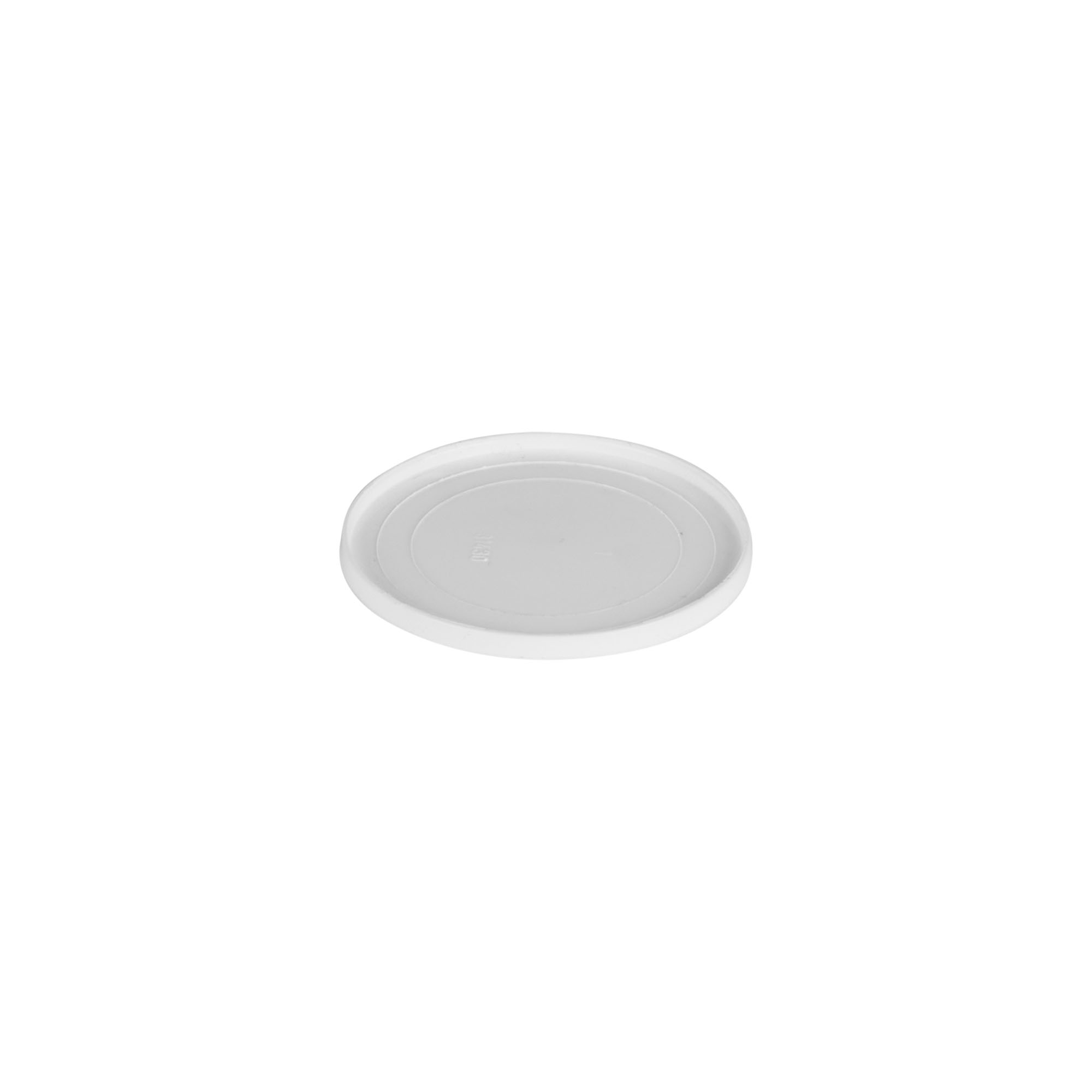 Krycia doska pre 15 ml 'Bianca', PP-plast, biela