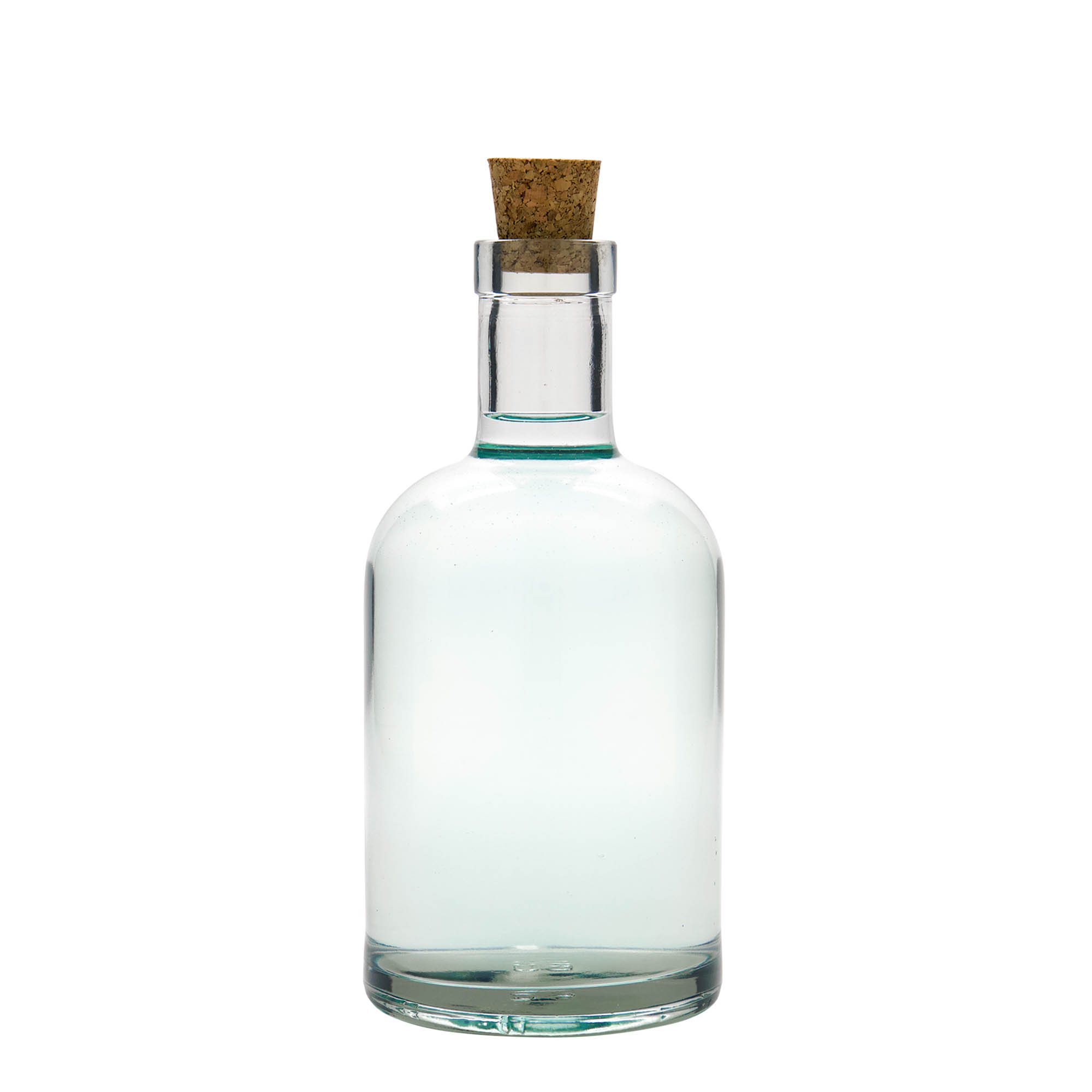500 ml sklenená fľaša 'Claus', hrdlo: korok 500 ml sklenená fľaša 'Claus', hrdlo: korok