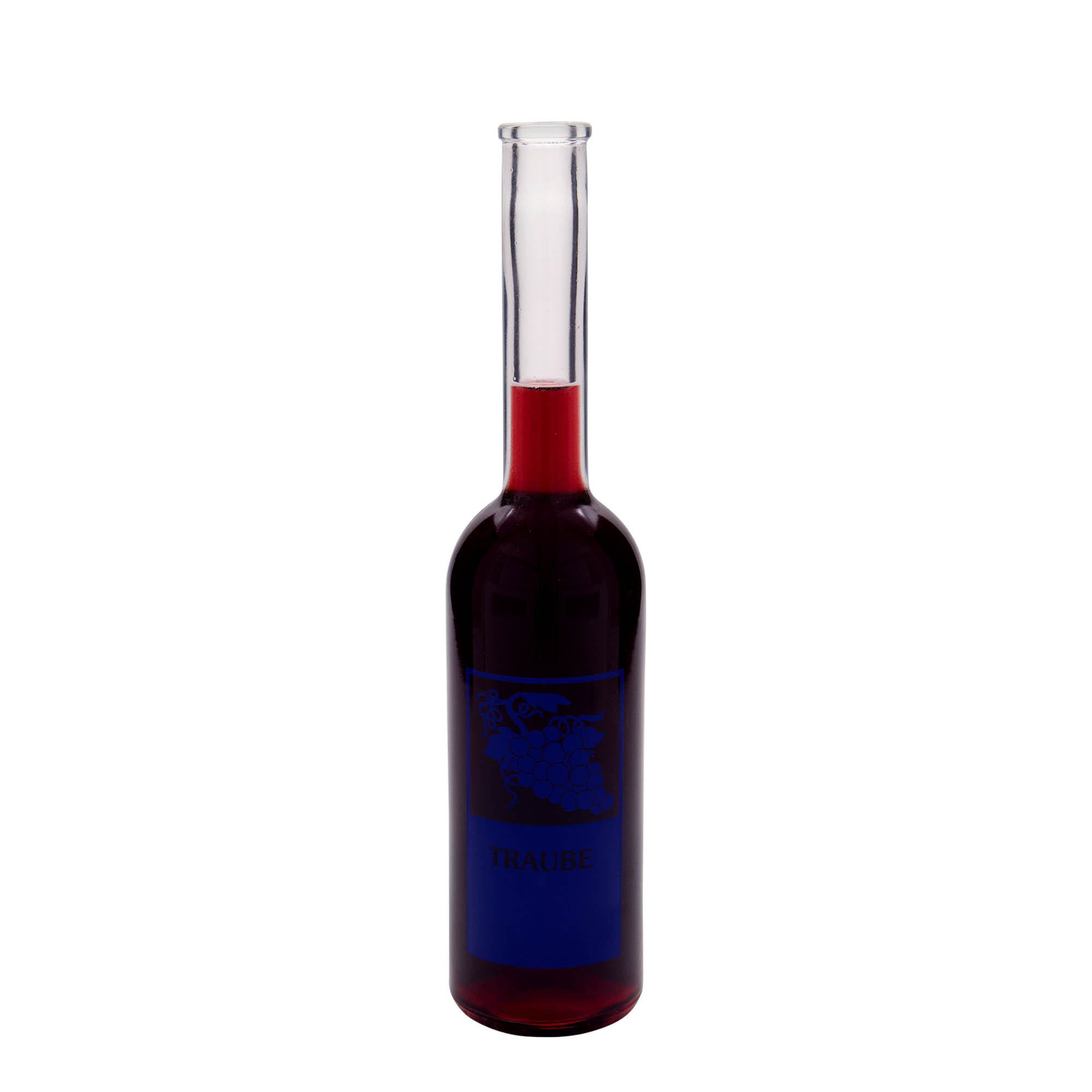 500 ml sklenená fľaša 'Opera', motív: Hrozno, hrdlo: Korek 500 ml sklenená fľaša 'Opera', motív: Hrozno, hrdlo: Korek