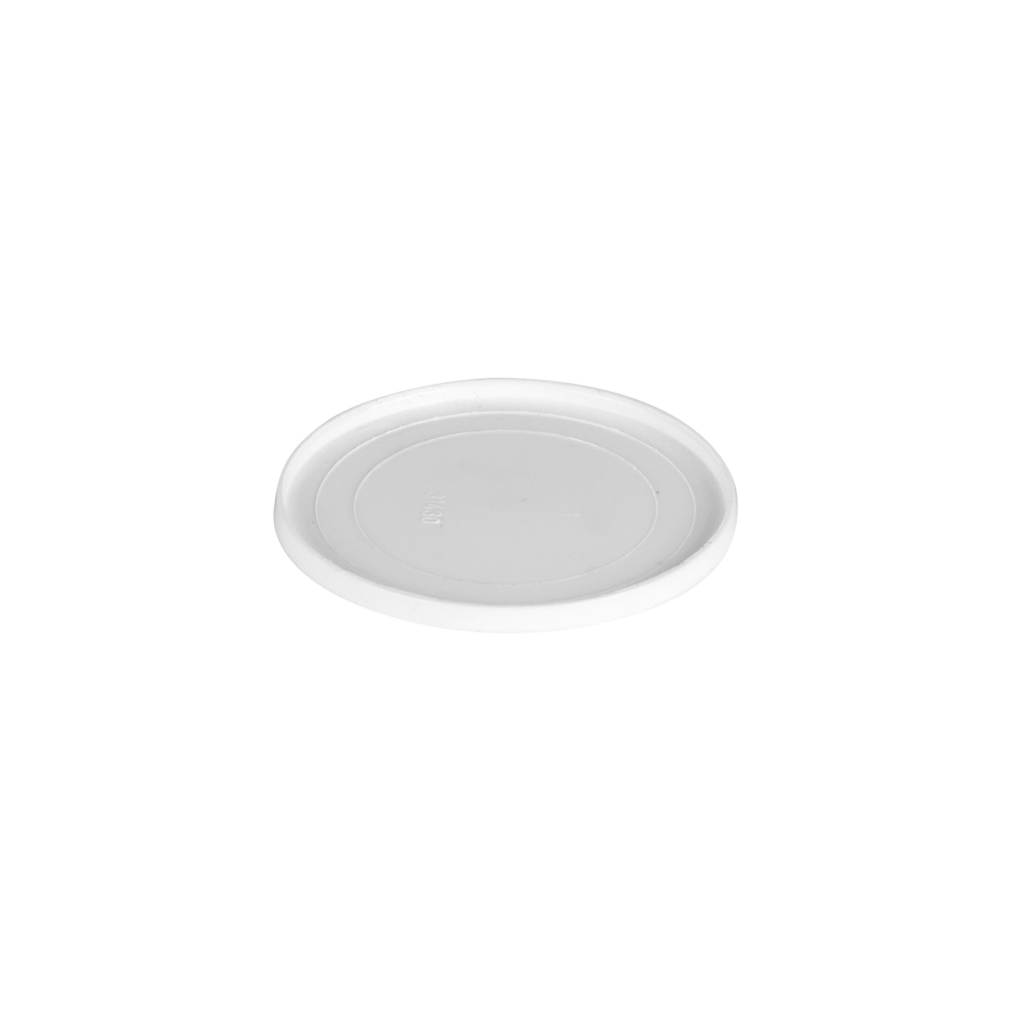 Krycia doska pre 30 ml 'Bianca', PP-plast, biela